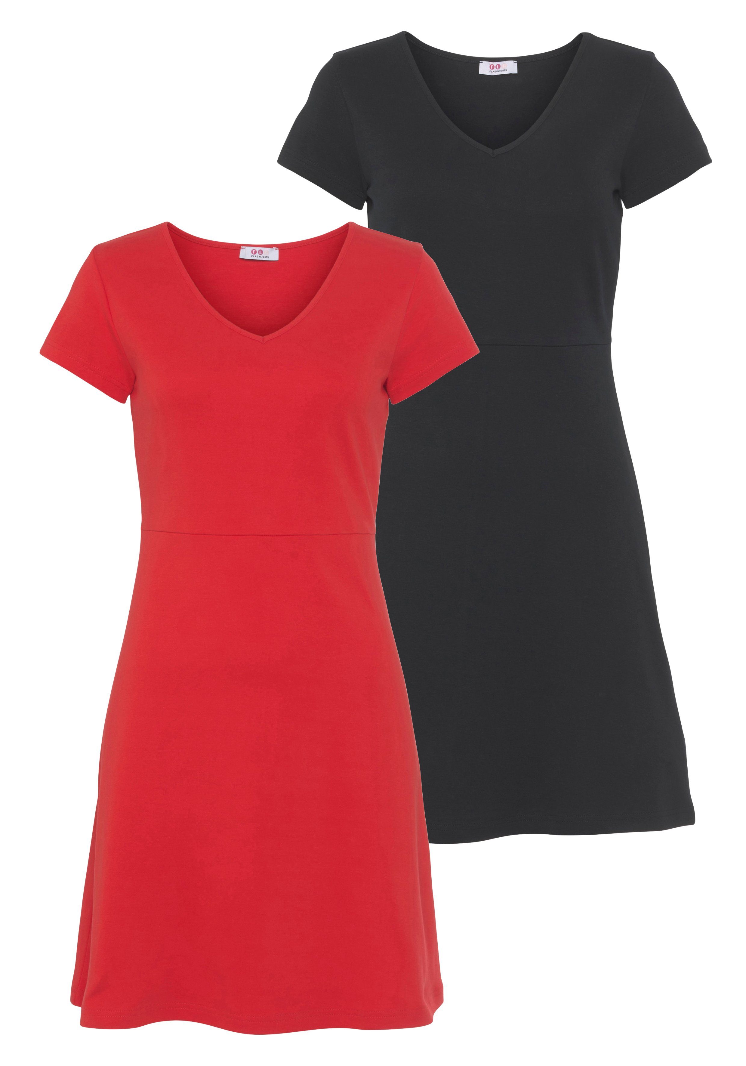 kaufen Rote online OTTO für Shirtkleider Damen |