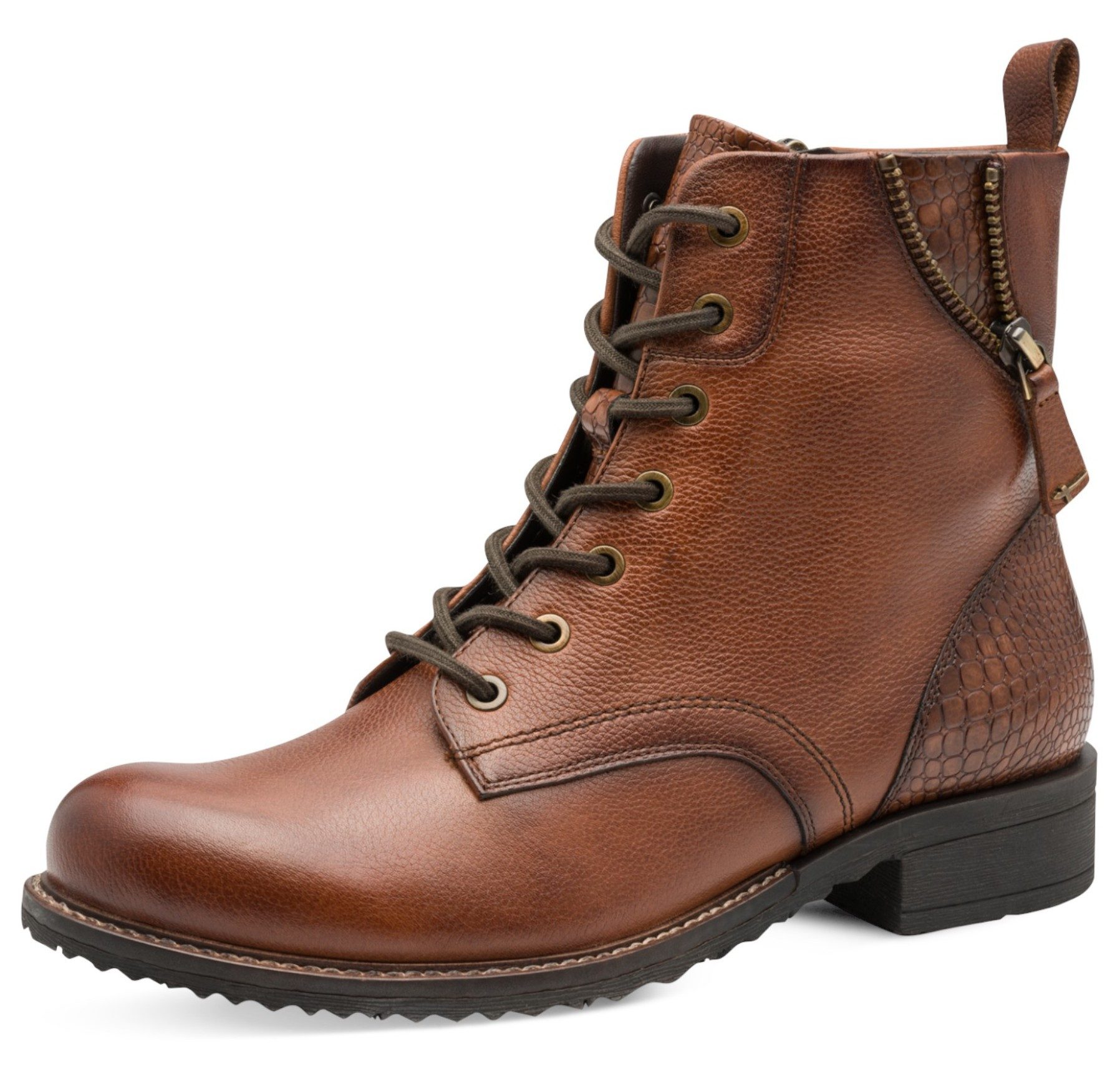 1-25273-45 305 Cognac Stiefelette