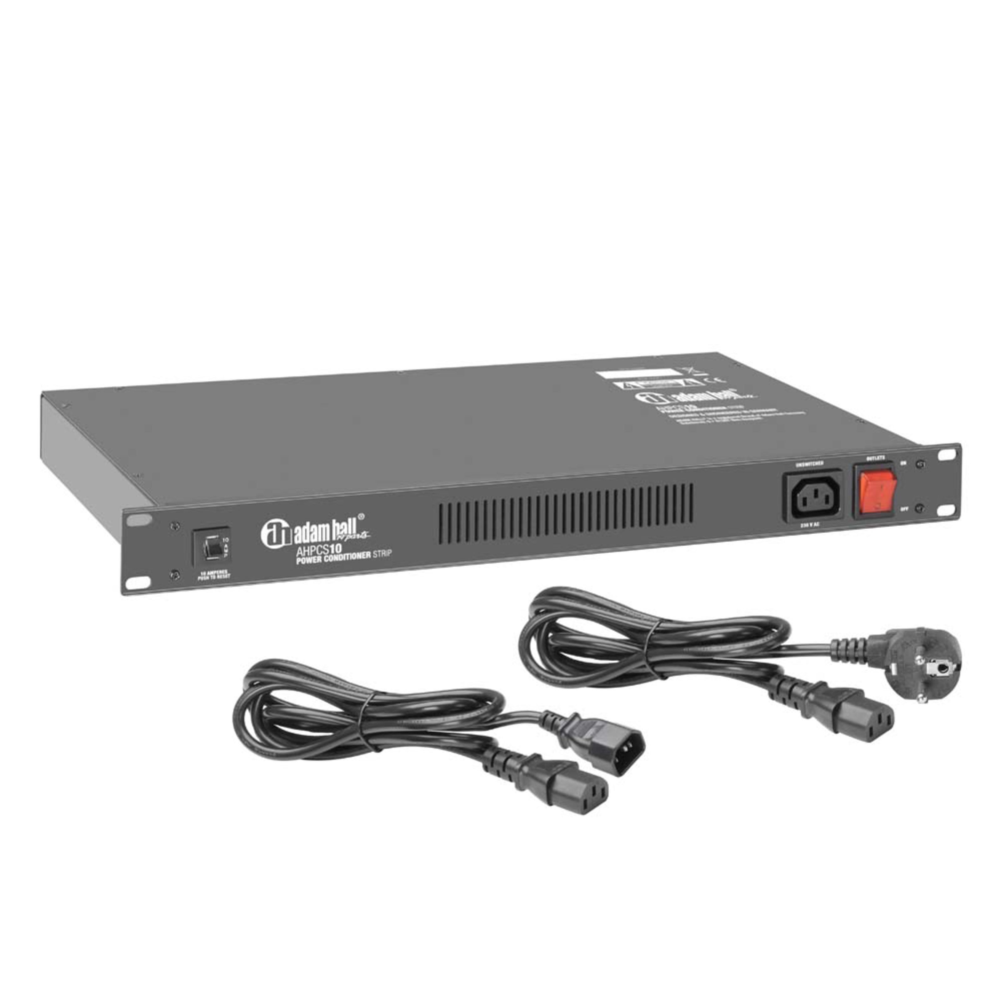 Adam Hall Spannungswandler, (Zubehör, Spannungsstabilisatoren), PCS 10 Power Conditioner 19" - Spannungsstabilisator