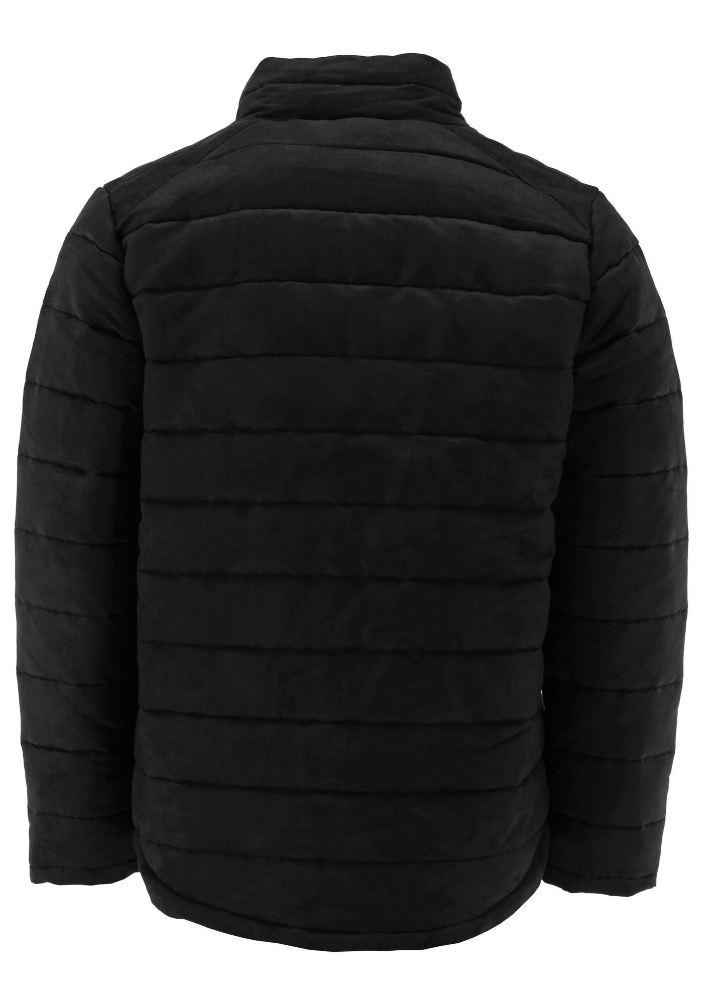 Tom Collins Steppjacke Flisa Regular Fit, Stehkragen, Brusttasche und Taschen mit Reißverschluss