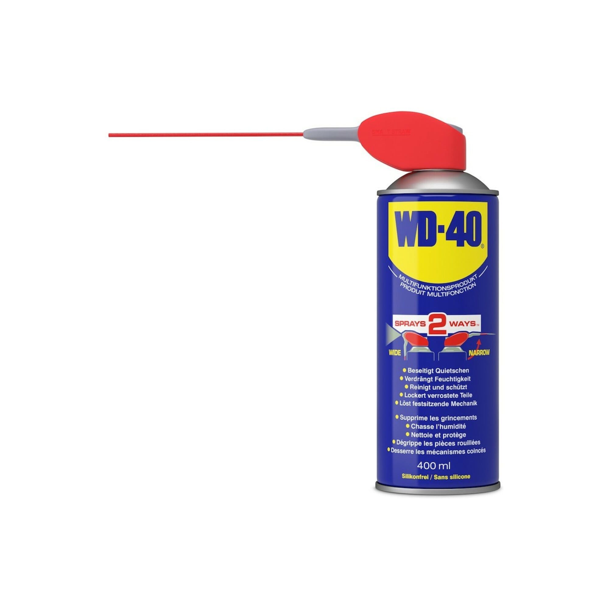 WD-40 Multifunktionsöl SMART STRAW Multifunktionsprodukt 400ml Spraydose 400ml WD-40 6 Stk