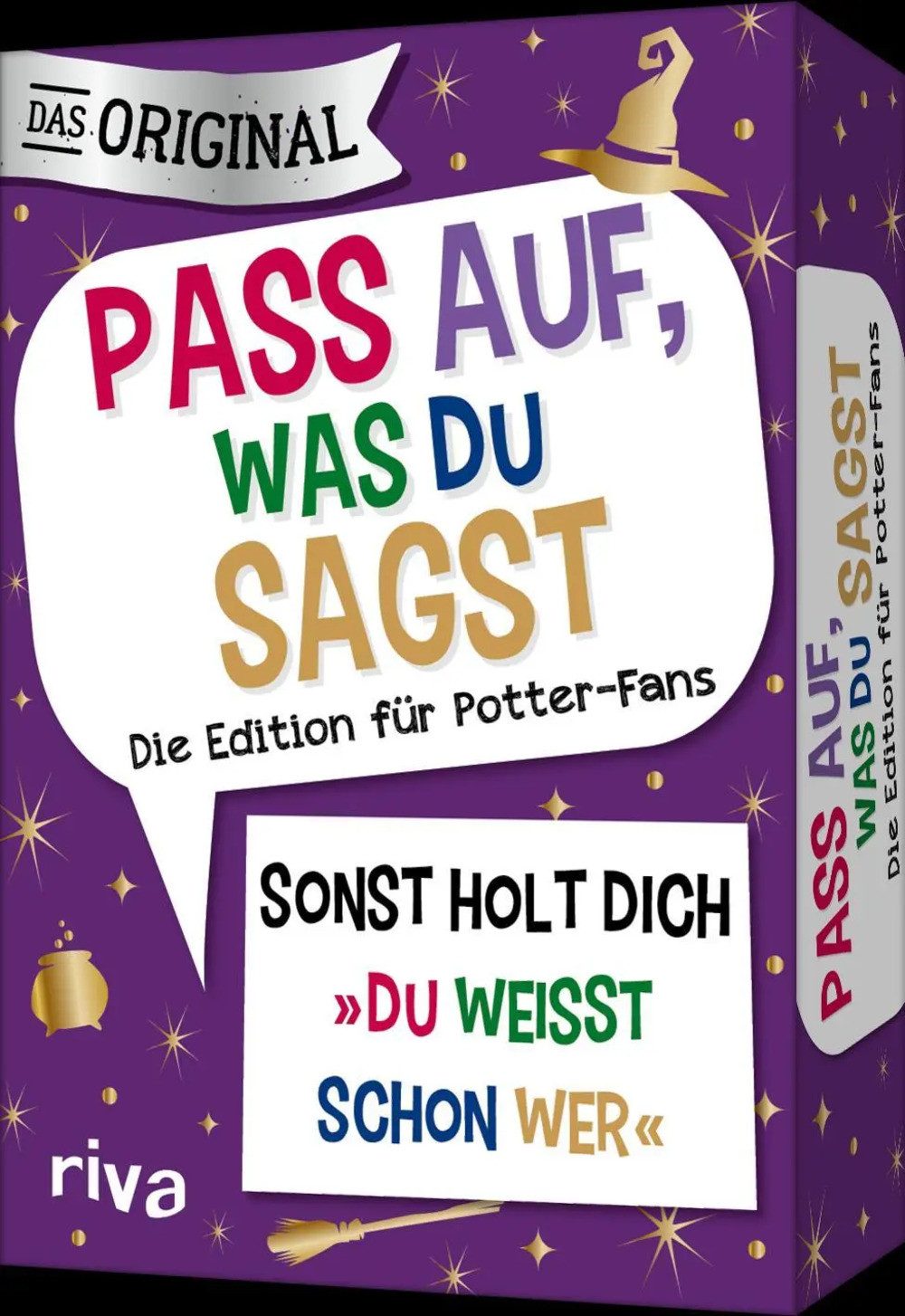 Riva Spiel Pass auf, was du sagst - Die Edition für Potter-Fans