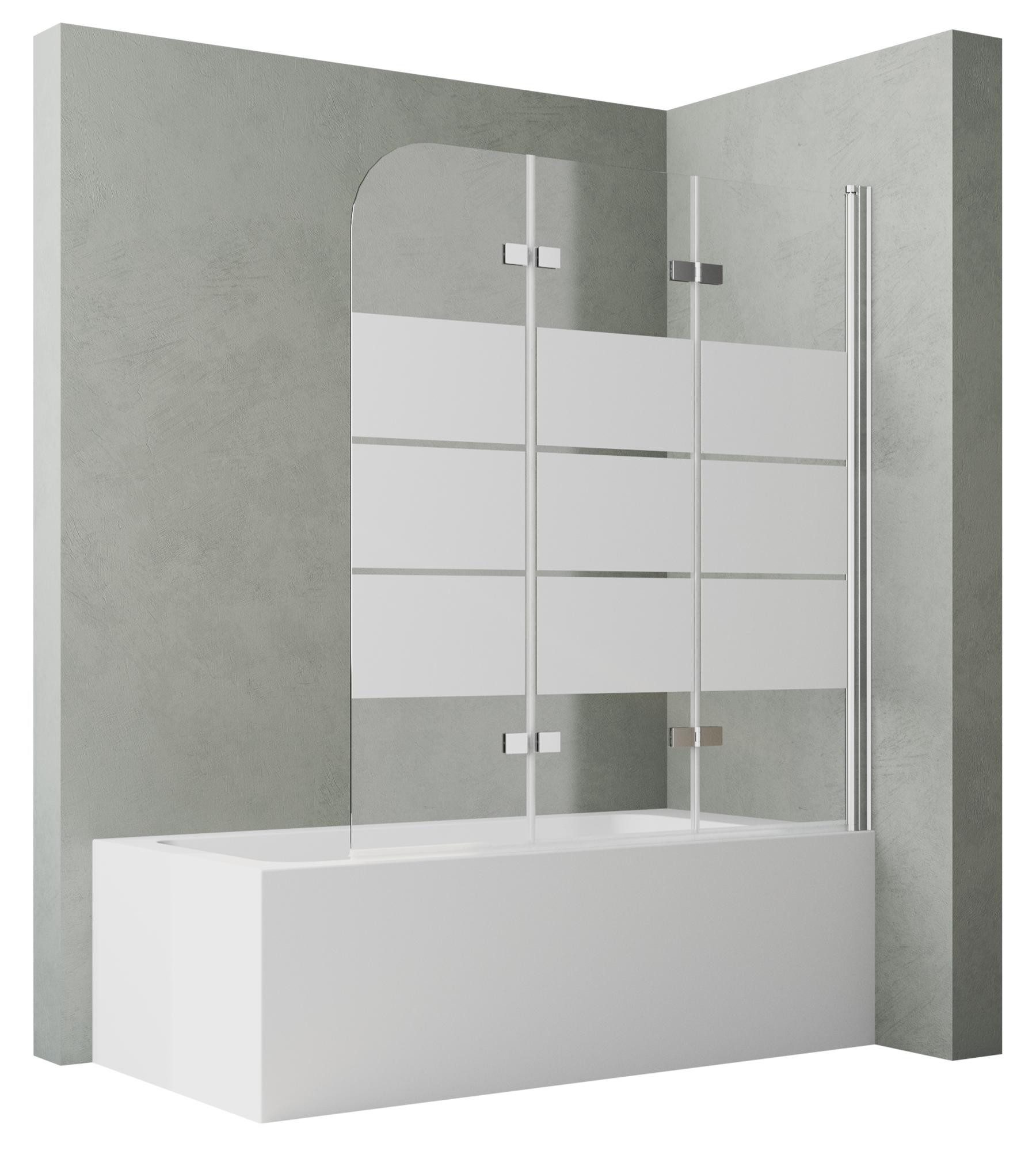 Hopibath Duschwand für Badewanne Glas Badewannenaufsatz günstig online kaufen