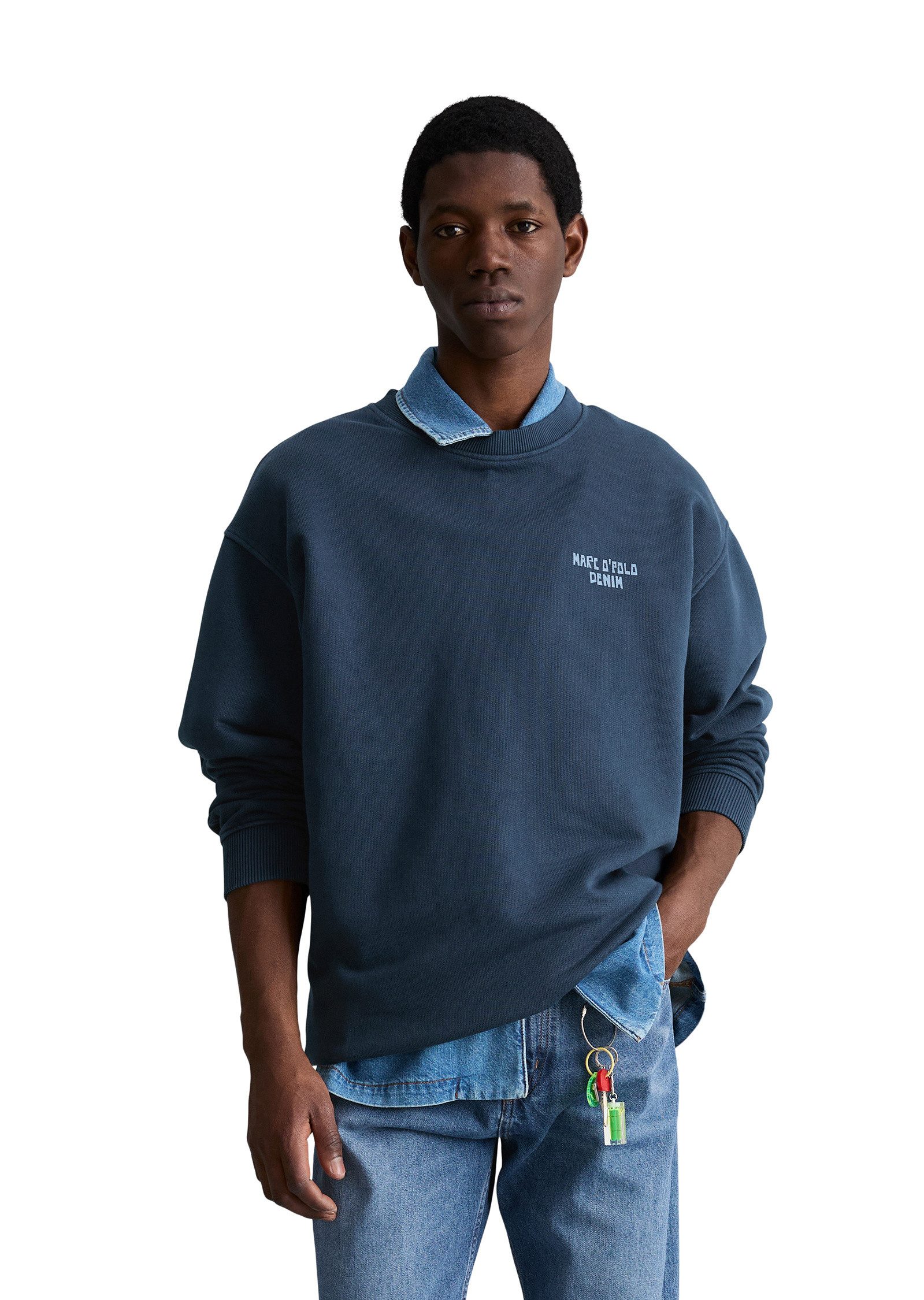 Marc O'Polo DENIM Sweatshirt mit Rückenprint