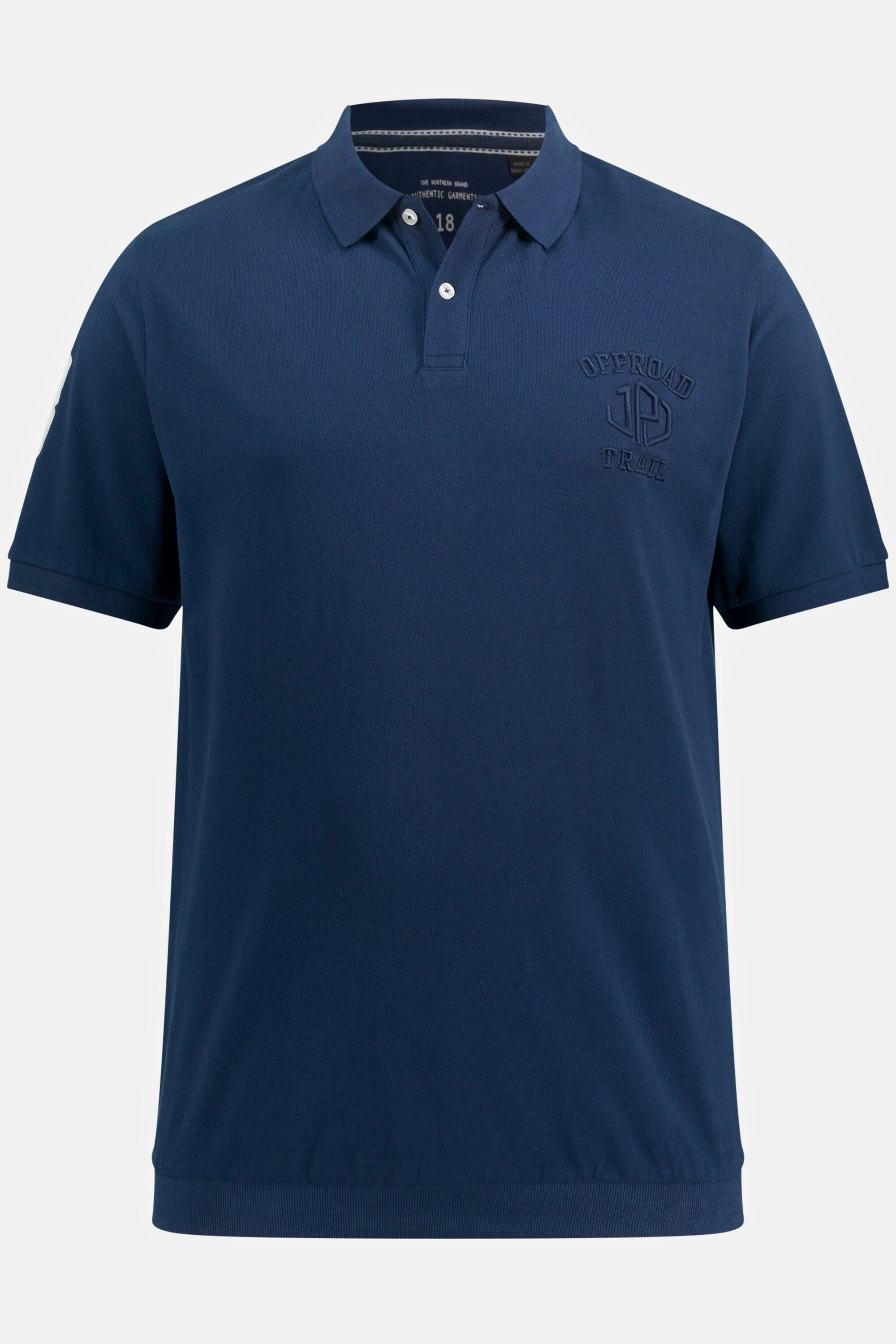 JP1880 nachtblau Poloshirt XL Bauchfit 8 bis mattes Halbarm Poloshirt