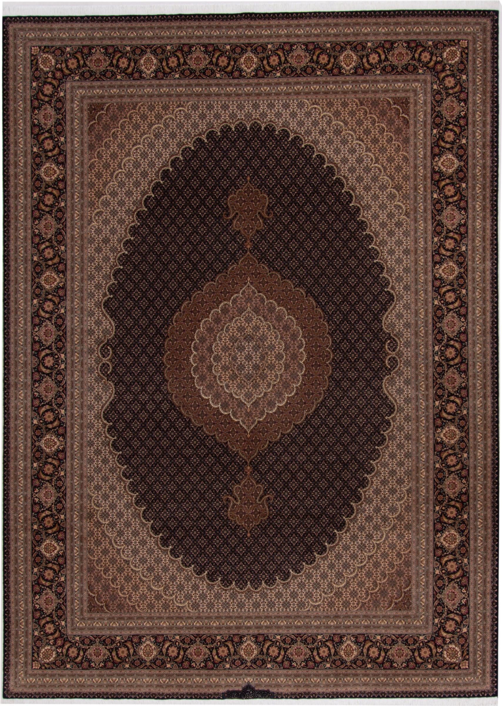 Nain Trading Orientteppich Täbriz 50Raj 251x349 Handgeknüpfter Orientteppich / Perserteppich, rechteckig, Höhe: 8 mm