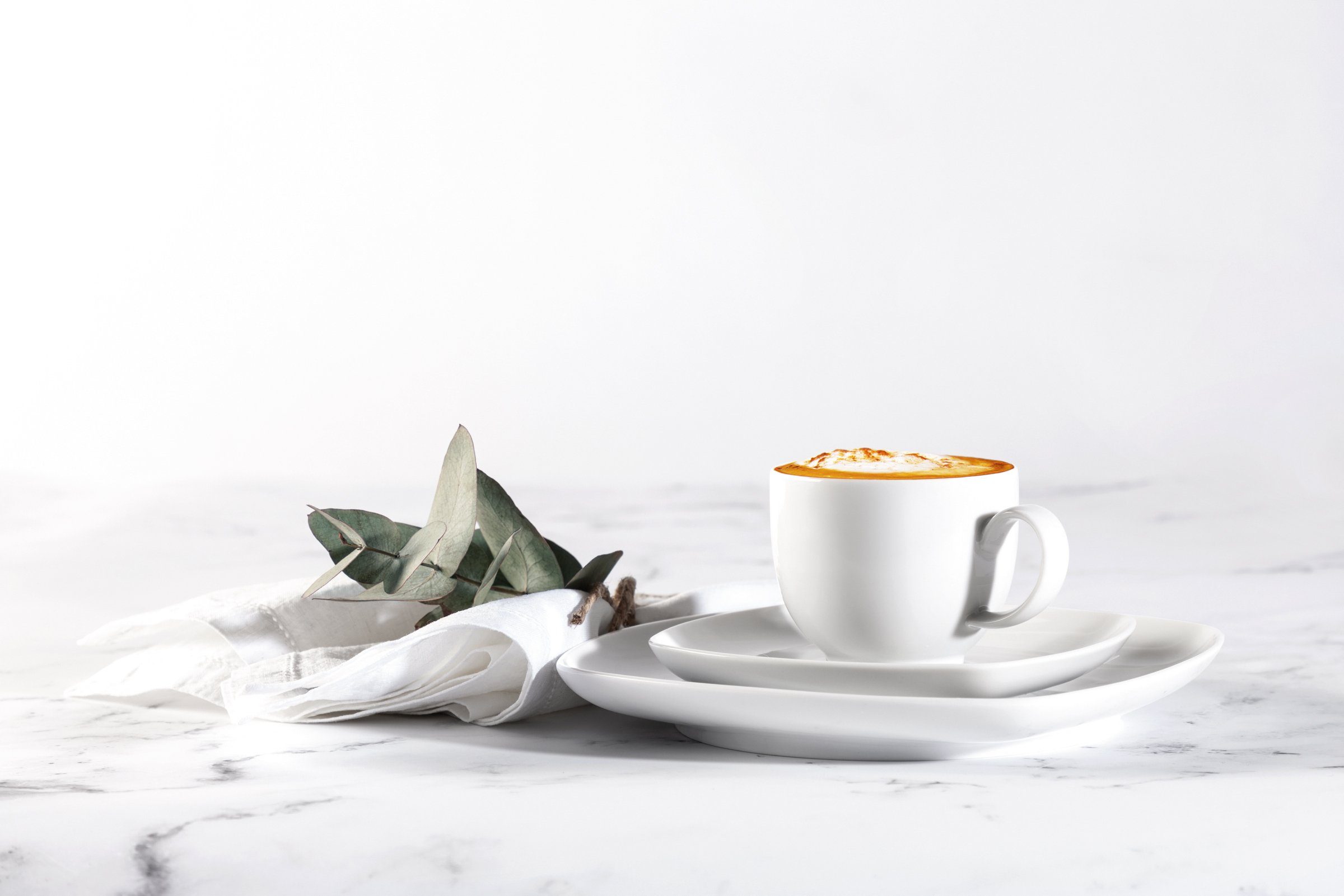 Seltmann Weiden Kaffeeservice Geschirr-Set, Service Lido (18-tlg), 6 Personen, Porzellan, Tassen, Untertassen, Teller, 18 Teile, für 6 Personen, Made in Germany