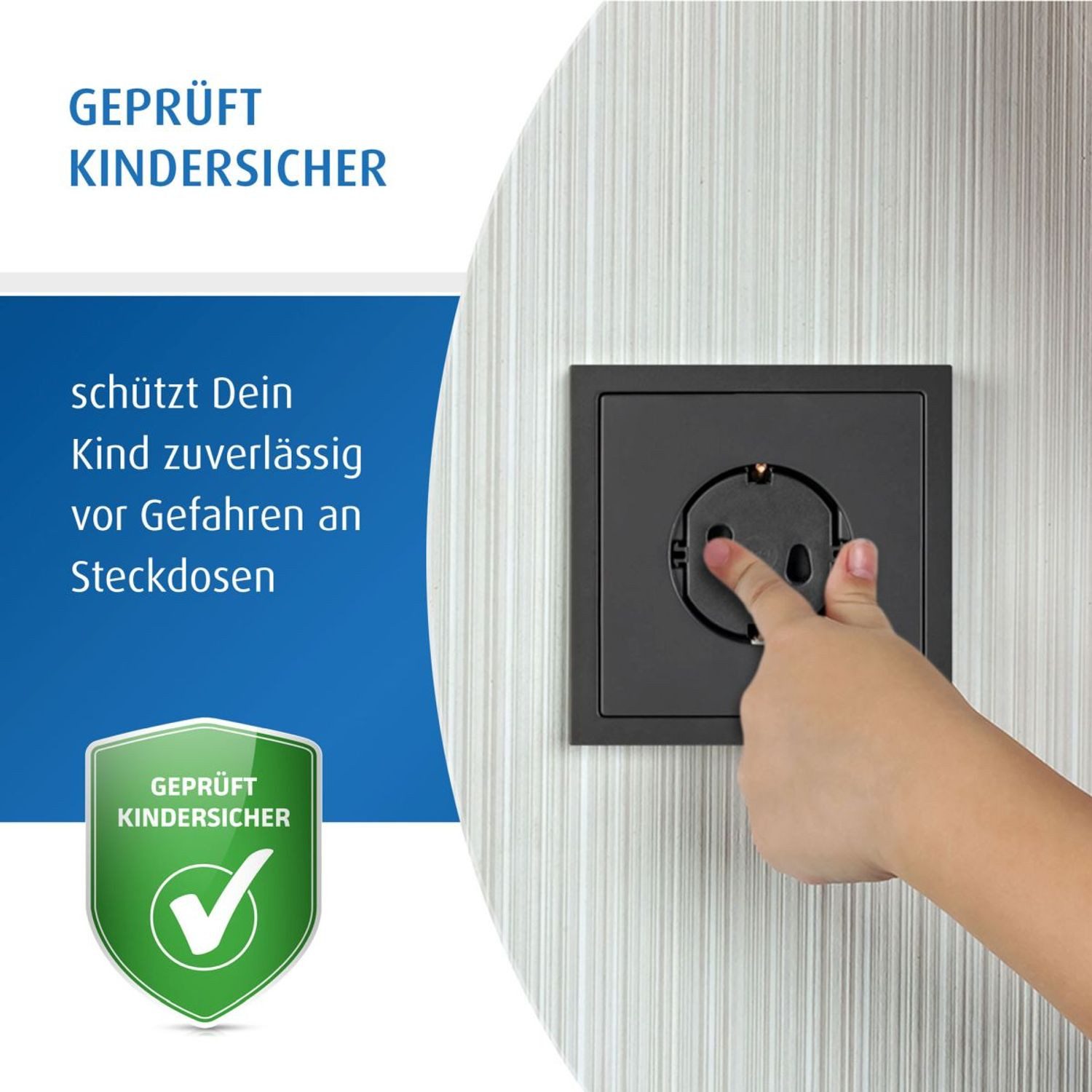 Reer Kindersicherung Schwarz, Schwarz