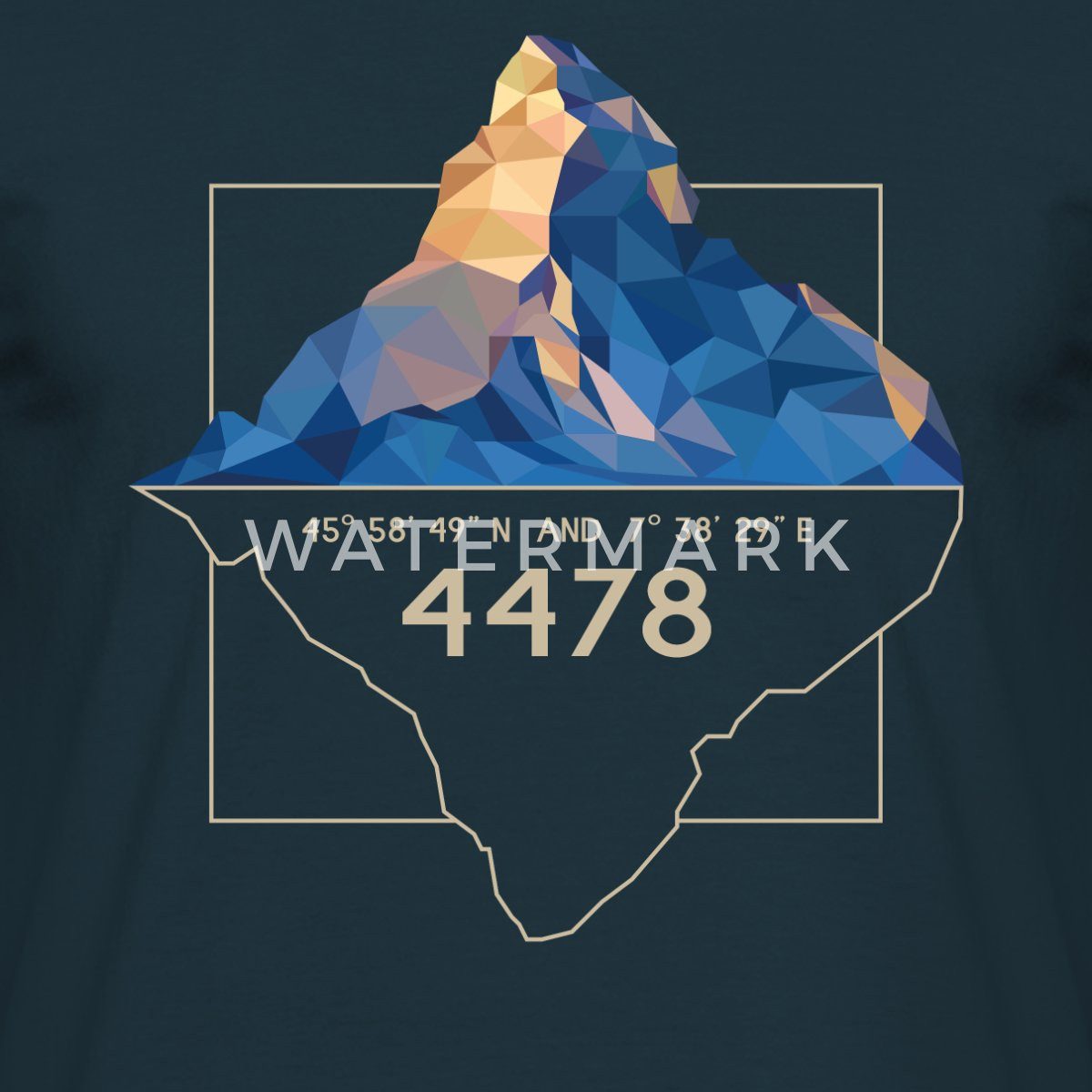 Spreadshirt T-Shirt Matterhorn Schweizer Berg Wandern Geschenkidee Männer T günstig online kaufen