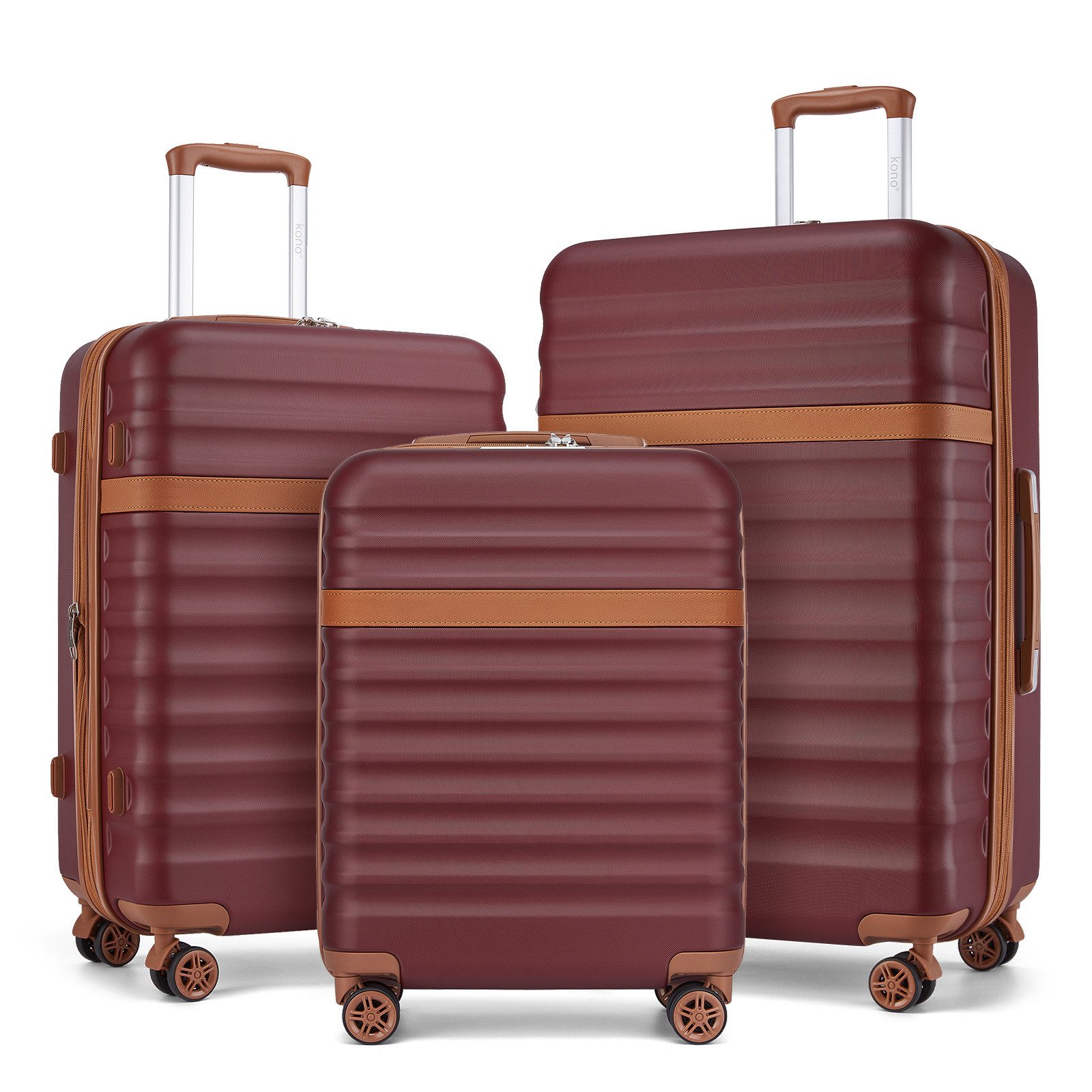 KONO Trolley Handgepäck Koffer Reisekoffer von günstig online kaufen