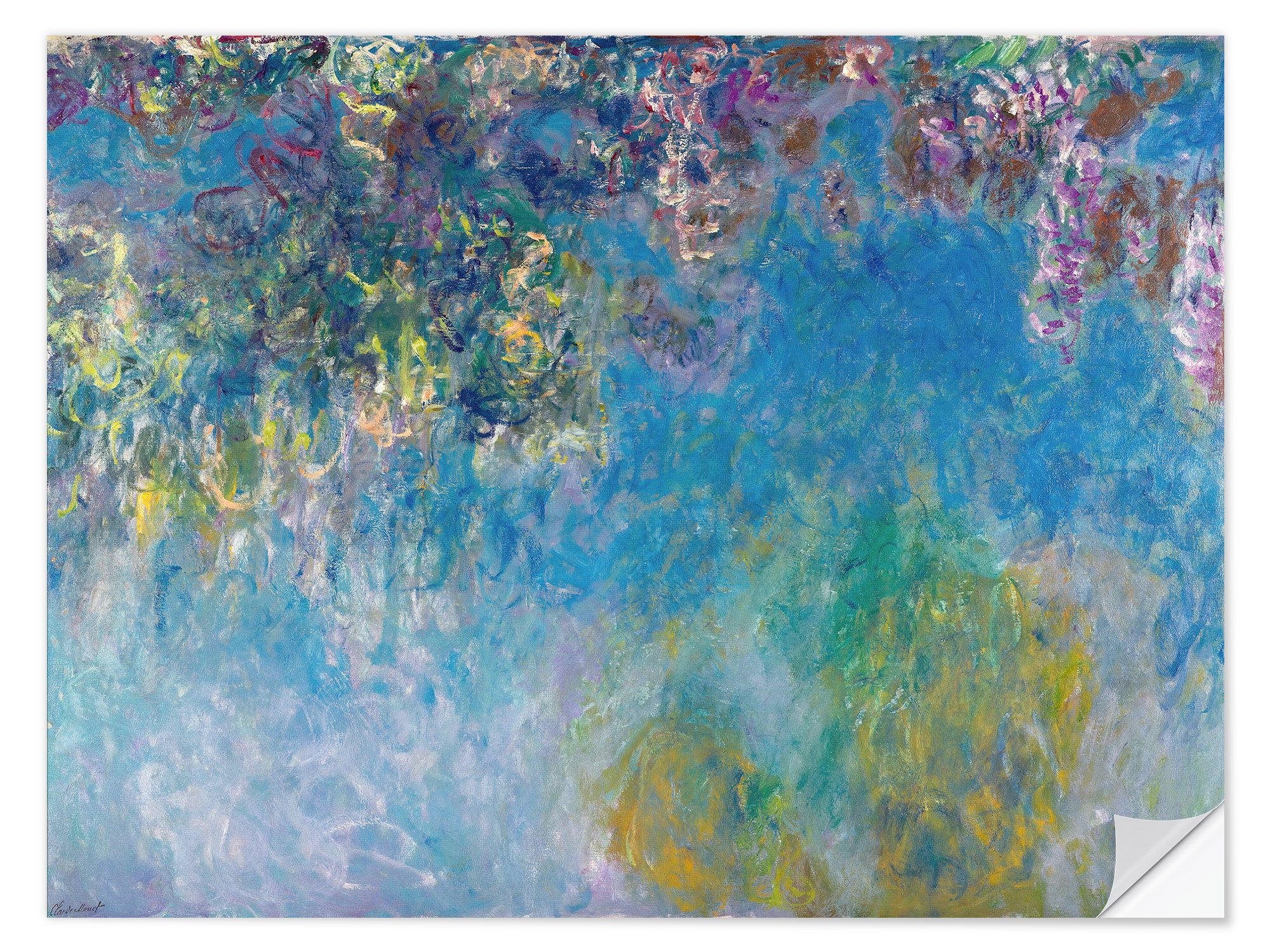 Wandfolie Claude Monet