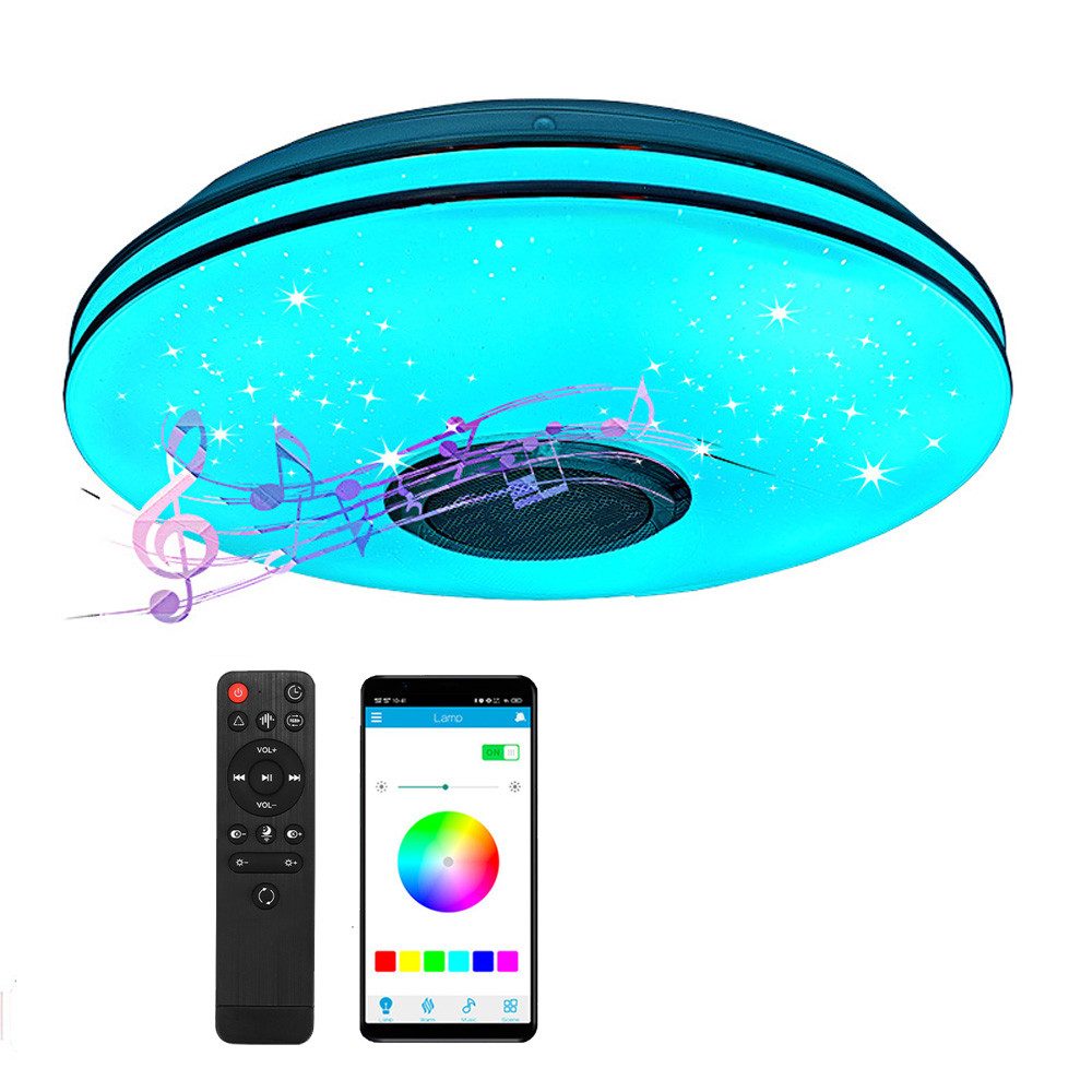 BlingBin LED Deckenleuchte Fernbedienung & APP-Steuerung günstig online kaufen