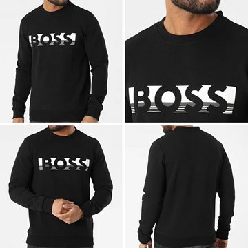 BOSS Sweatshirt HUGO BOSS Salbo 1 Pullover Retro Sweater Sweatshirt Jumper Sweat-Jacke