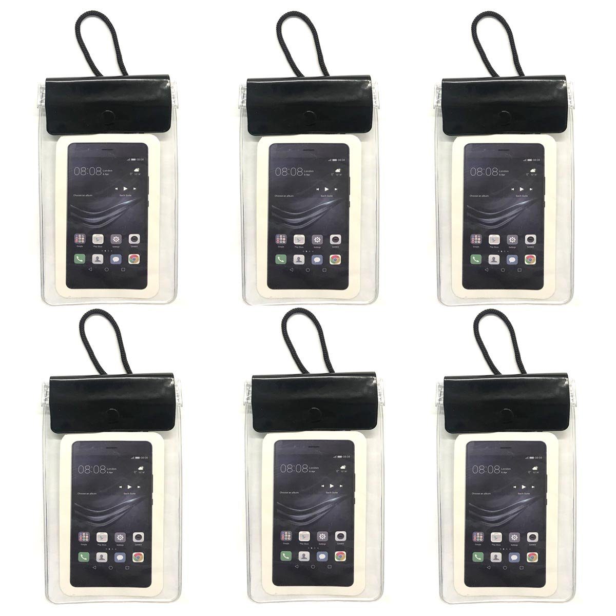 HAC24 Handytasche Smartphone Handy Umhängebeutel Brusttasche Handytasche Umhängetasche (6-tlg), Wasserdicht