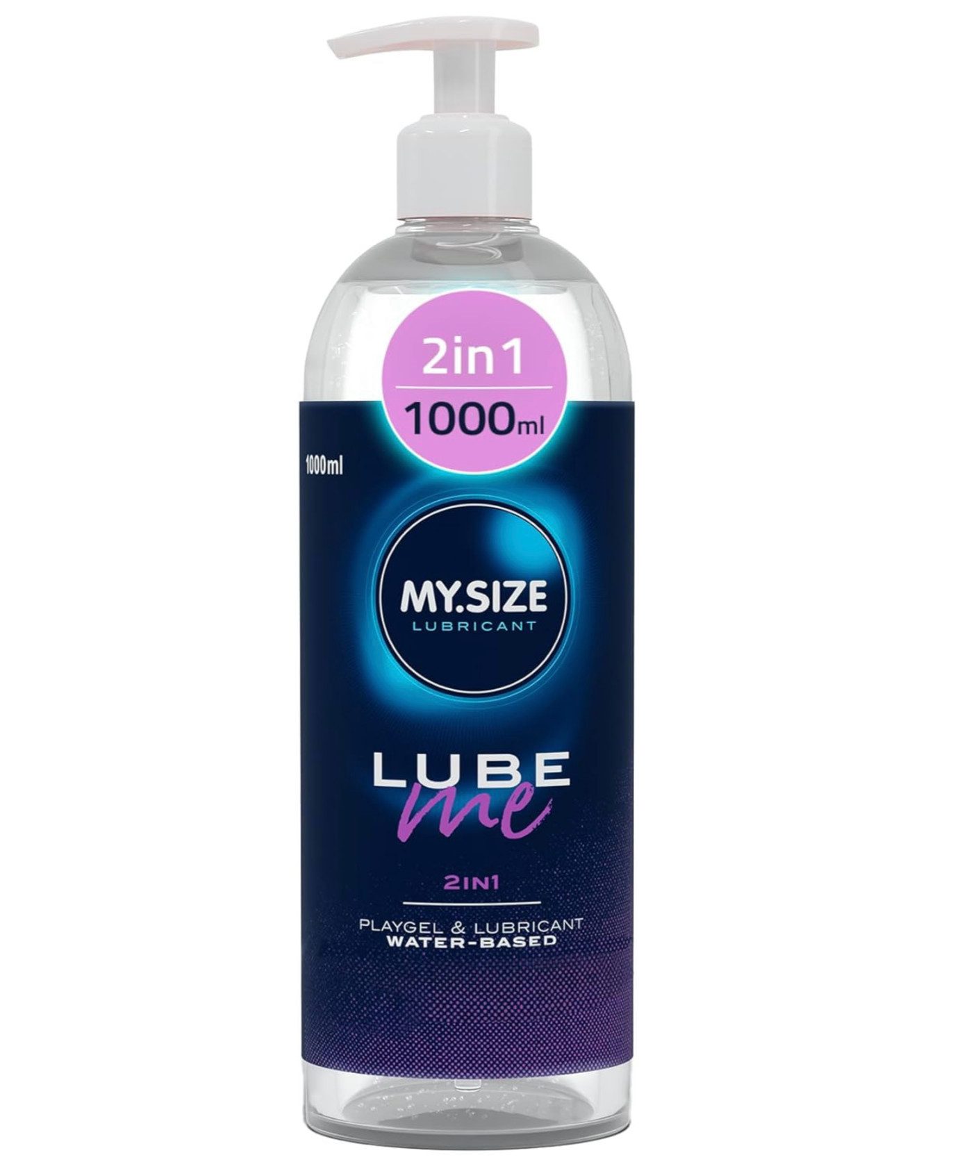 MY.SIZE Gleit- & Massageöl Lube Me 2-in-1, Liebesöl und Gleitmittel, angenehme Textur, pflegend, mit Aloe Vera