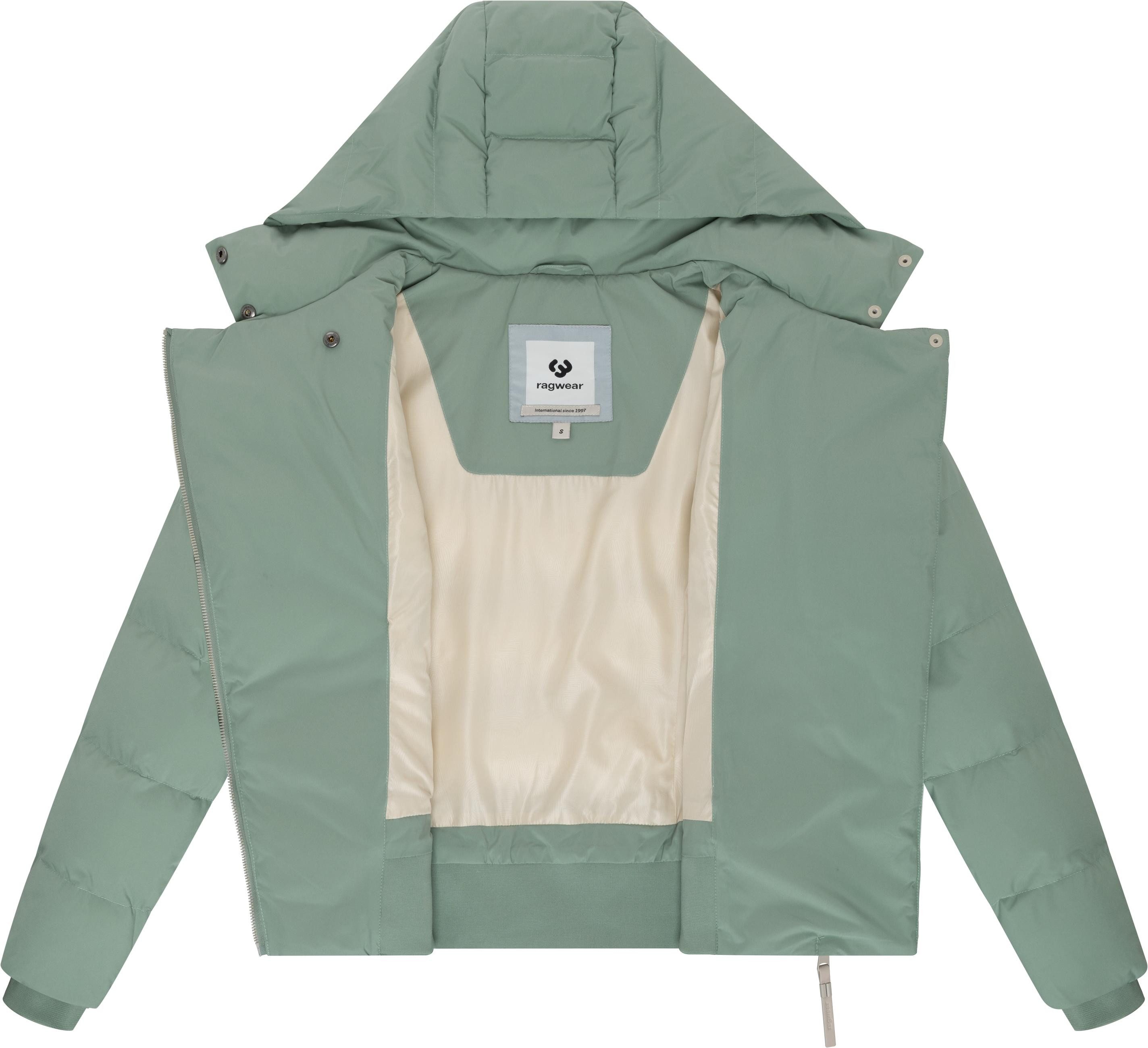 Ragwear Steppjacke Harlen YOUMODO Wasserdichte Winterjacke mit Kapuze