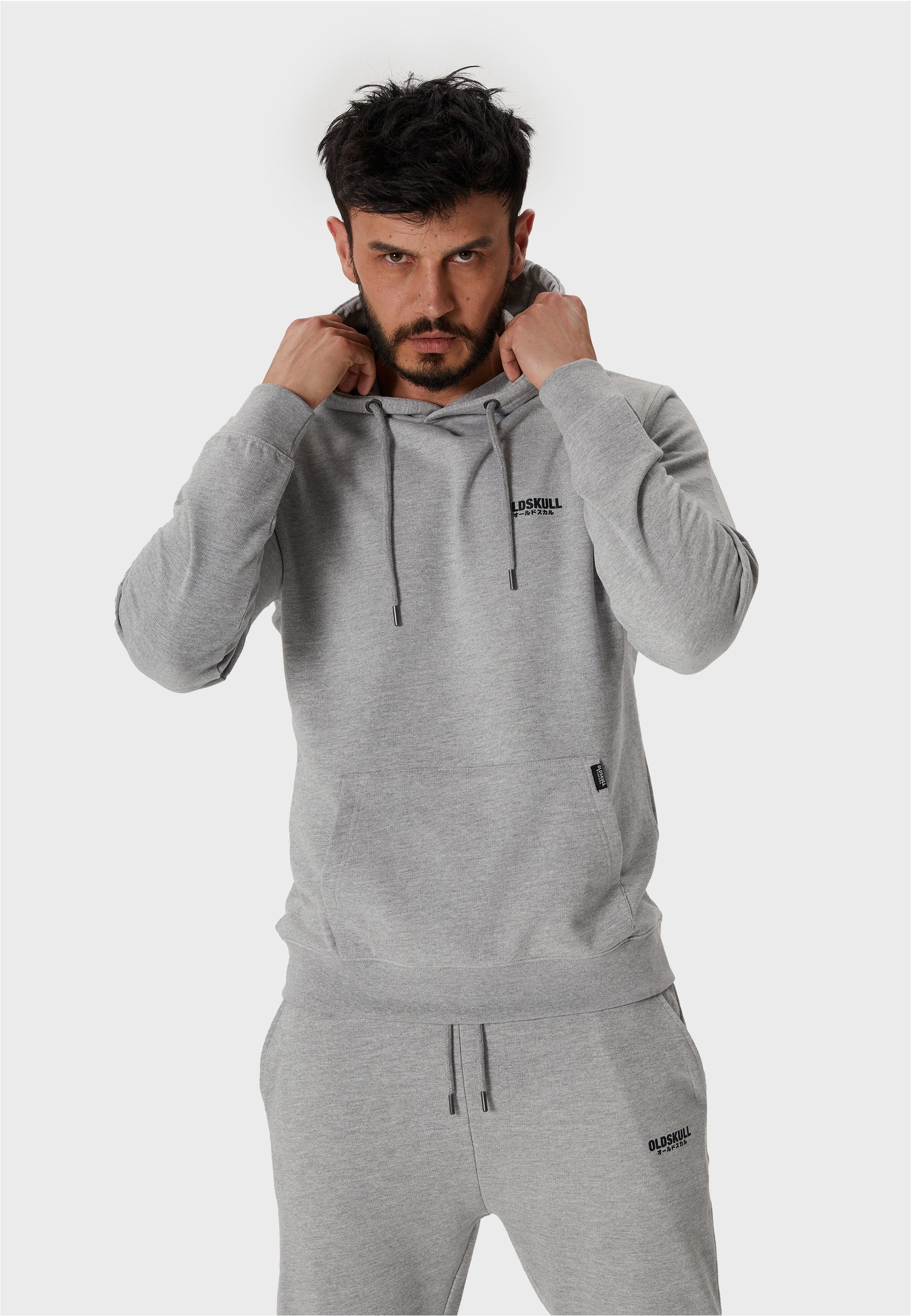 Oldskull Kapuzensweatshirt Basic Osk (1-tlg) mit coolem Print günstig online kaufen