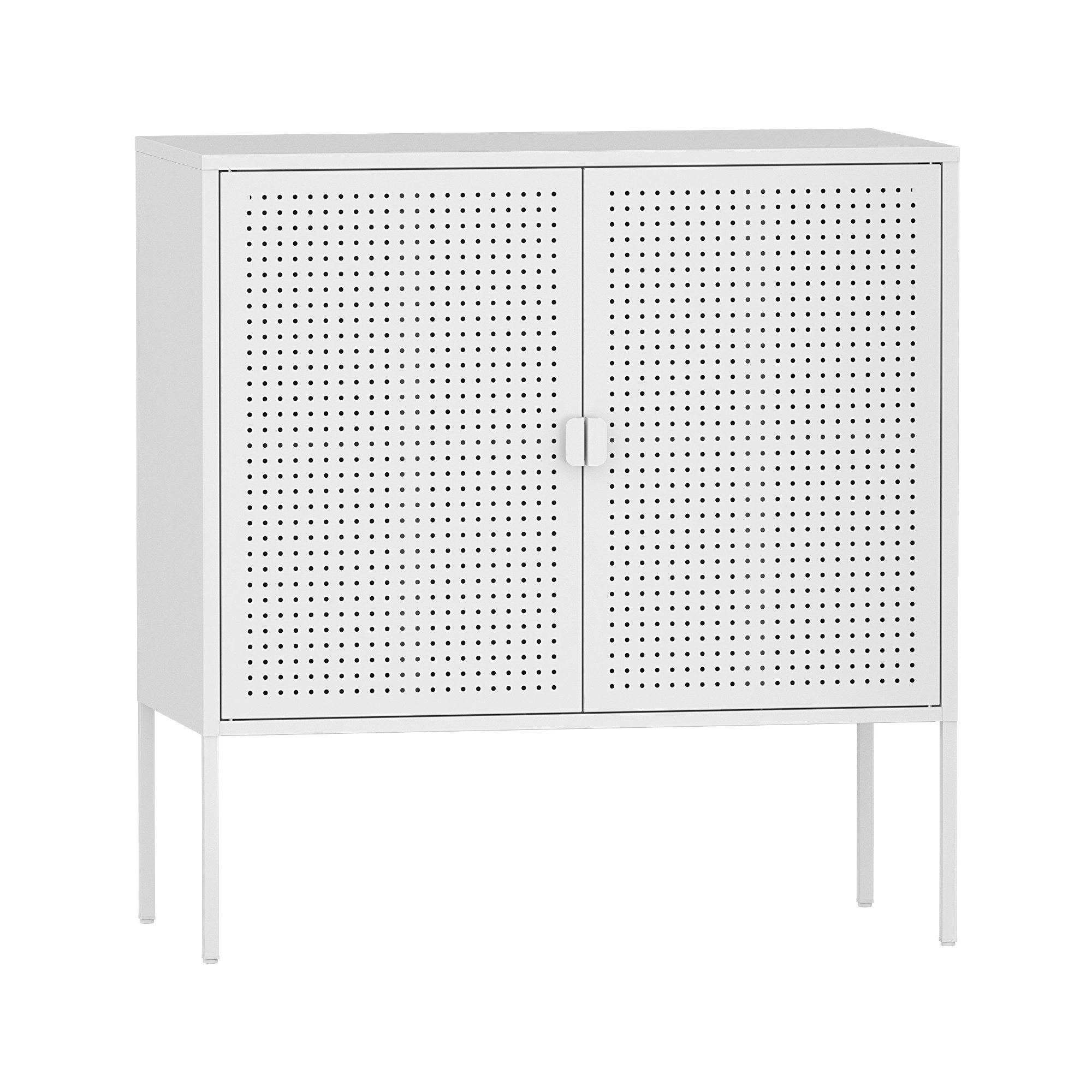 en.casa Sideboard (1 St), »Castelli« 82,5 x 80 x 40 cm mit zwei Schranktüre günstig online kaufen
