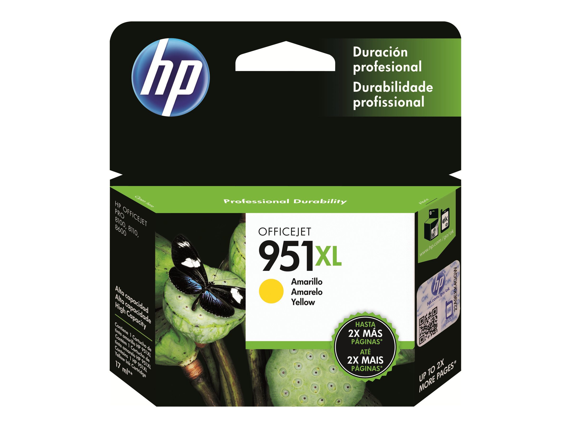 HP Druckerpatronen Original HP 951XL Yellow (CN048AE) Tintenpatrone