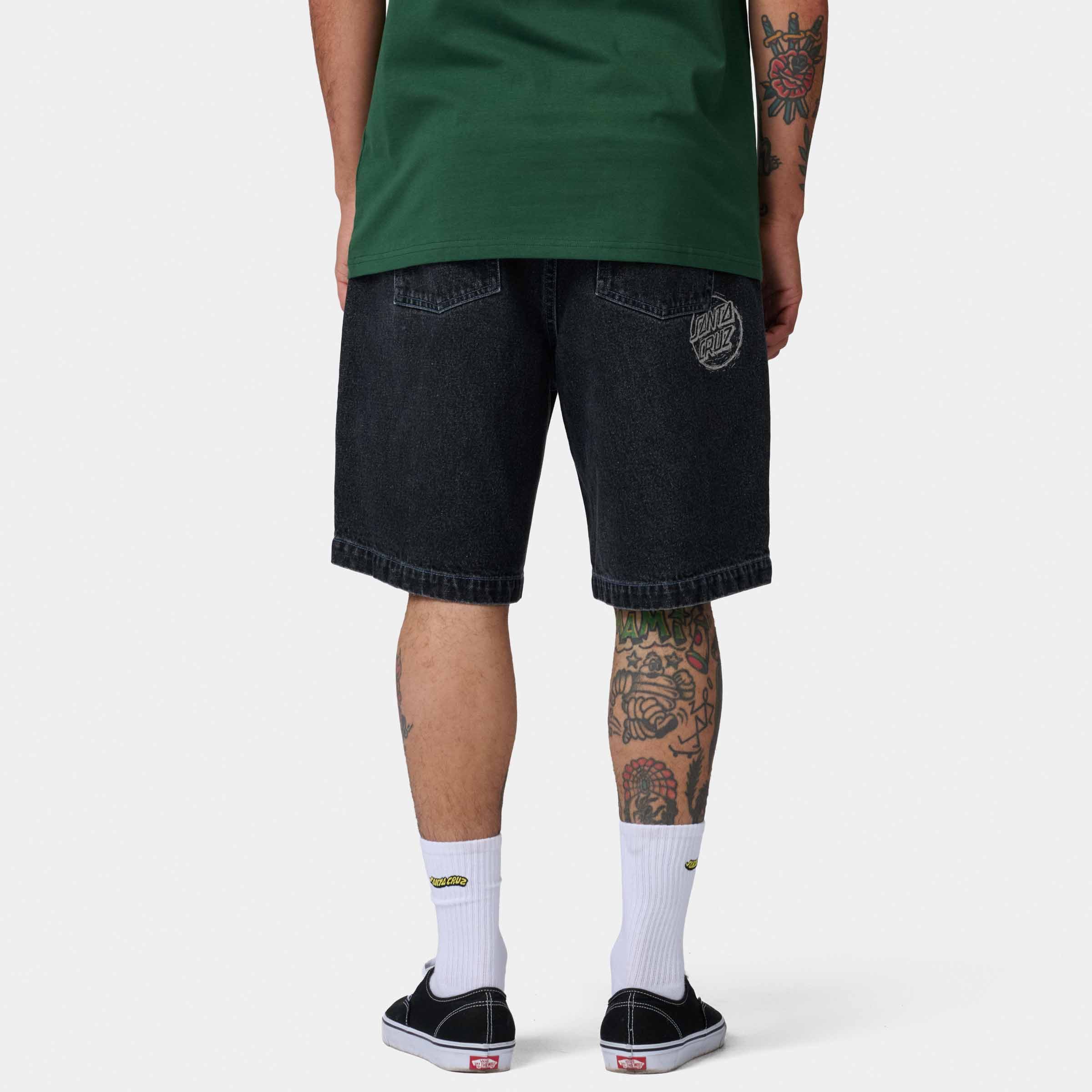Santa Cruz Shorts STAMPED BIG SHORTS aus Baumwolle und Polyester, sportlicher Stil