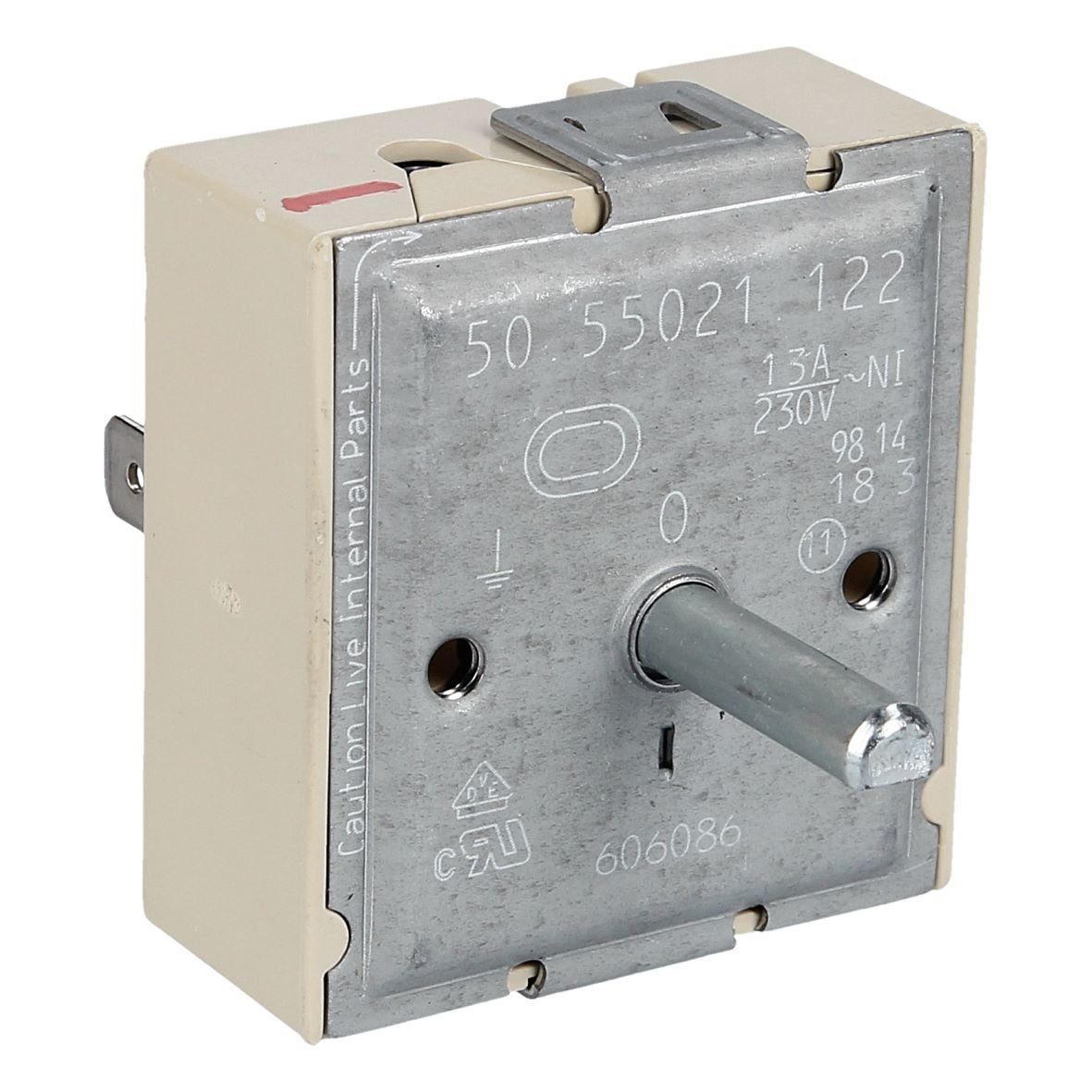 easyPART Montagezubehör Backofen wie Bauknecht 481010427882 Energieregler 2kreis, Für Backofen / Herd