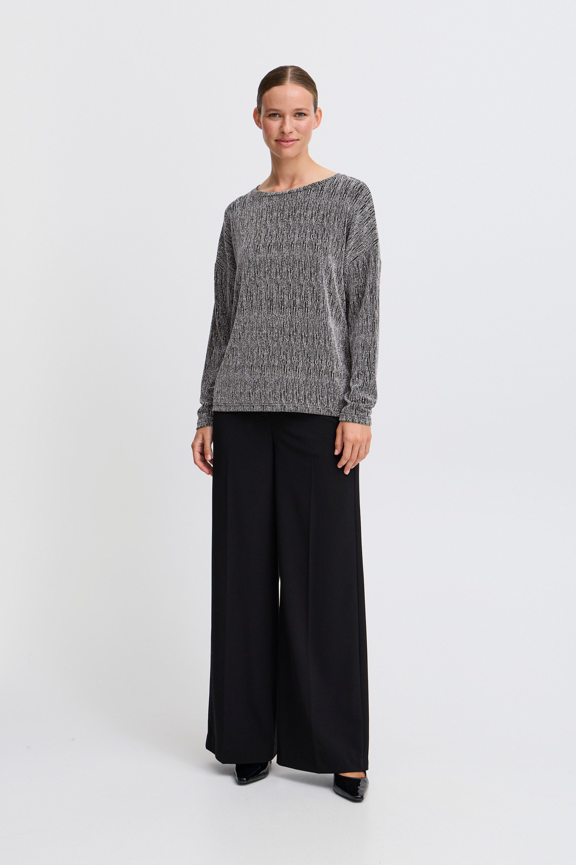 b.young Langarmbluse BYSHILOH LS TOP - JERSEY