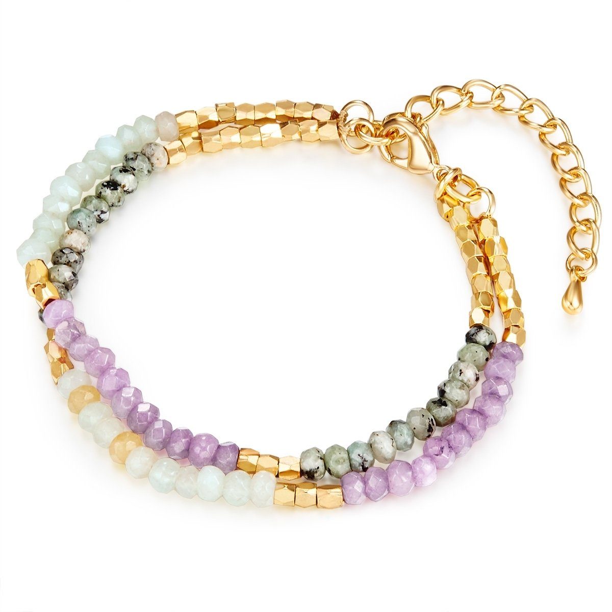 Lulu & Jane Armband gelbgold, Messing