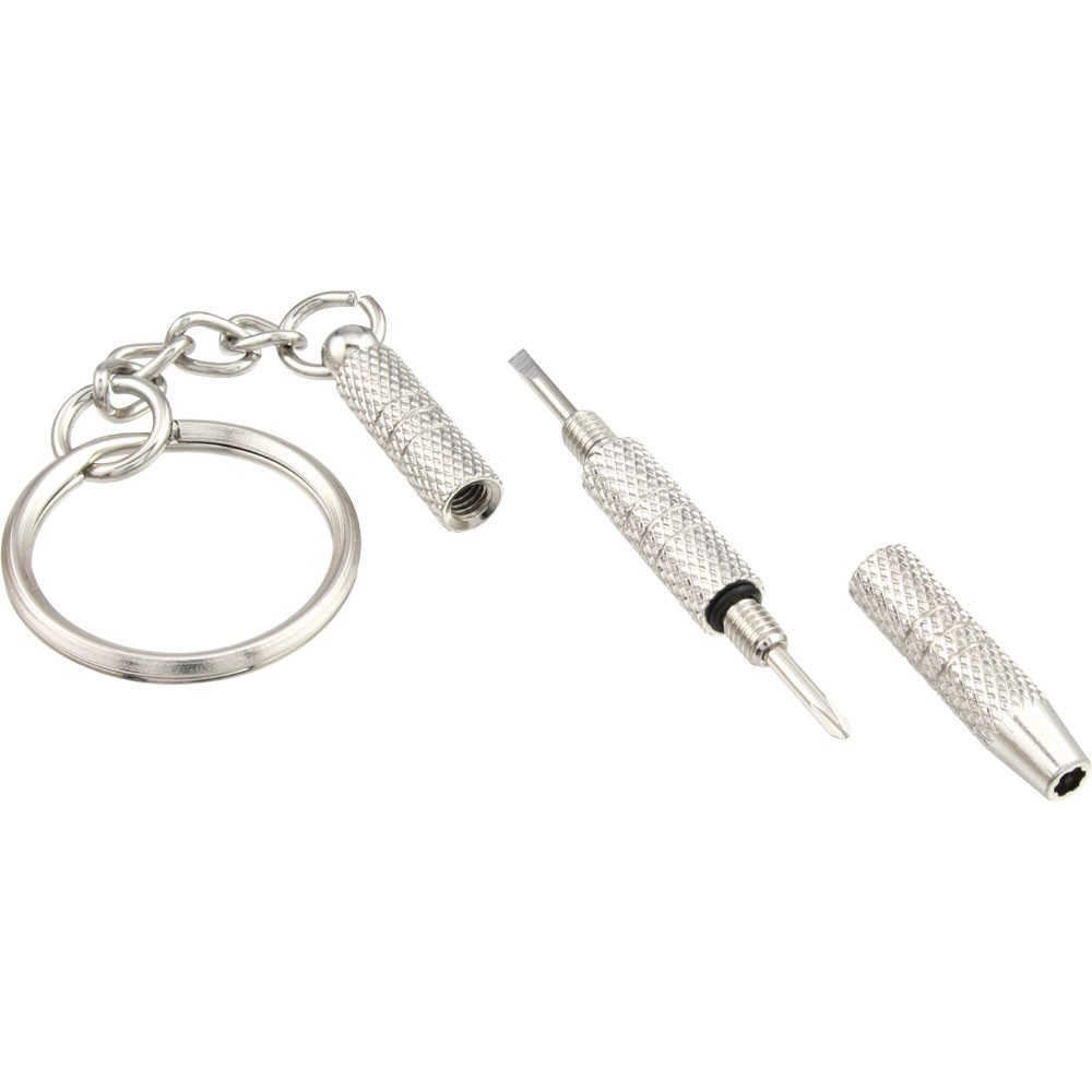 Inline Kabelbinder InLine® 43014B Mini Brillen-Schraubendreher-Set für den Schlüsselbund