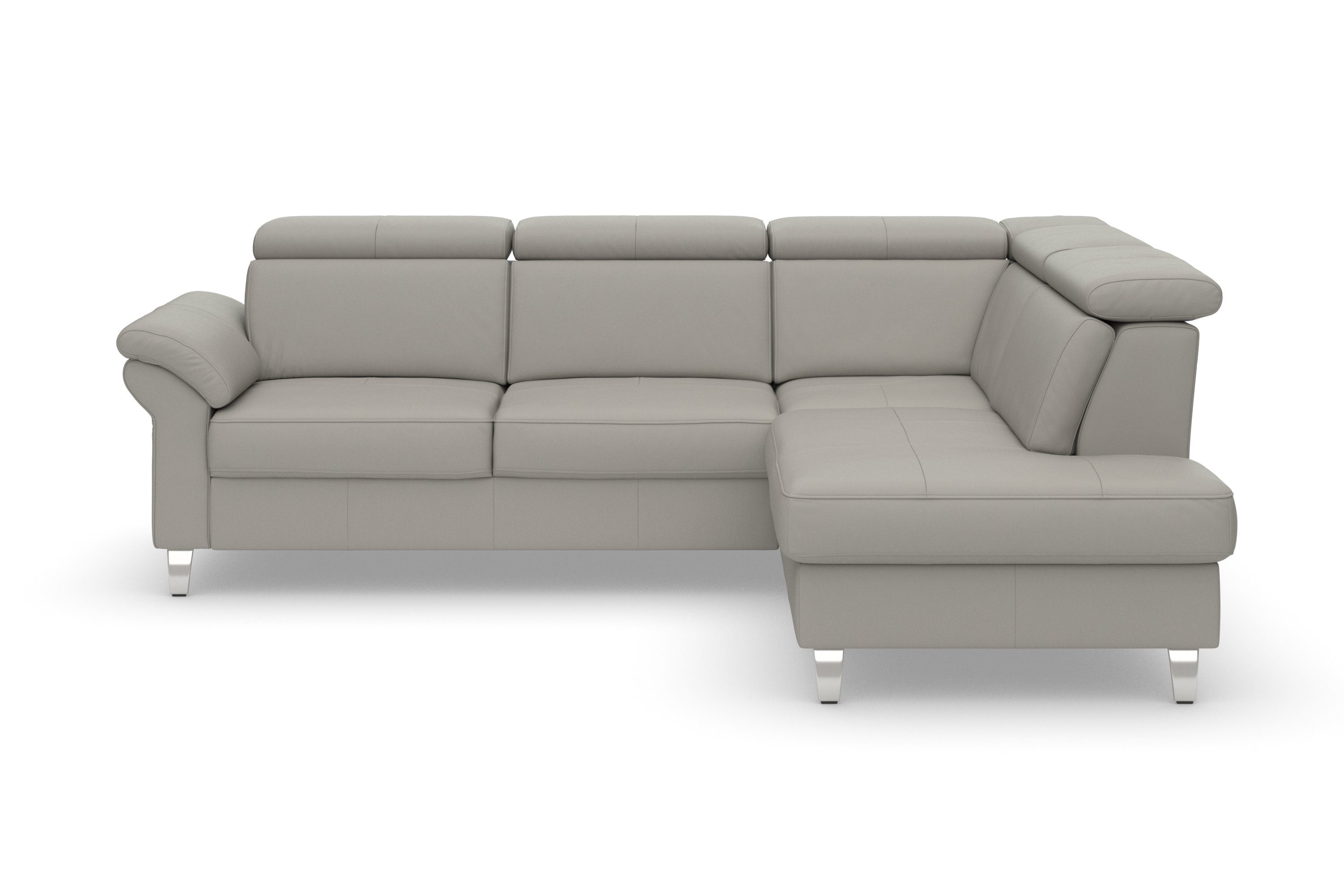 sit&more Ecksofa Arngast L-Form, inklusive Kopfteilverstellung und Federkern
