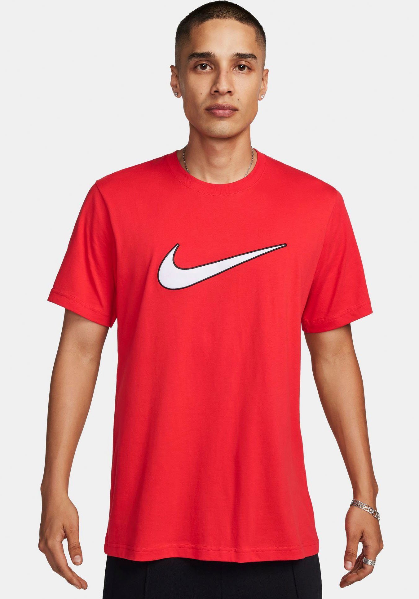Sportswear Nike NSW SS TOP M RED T-Shirt UNIVERSITY SP