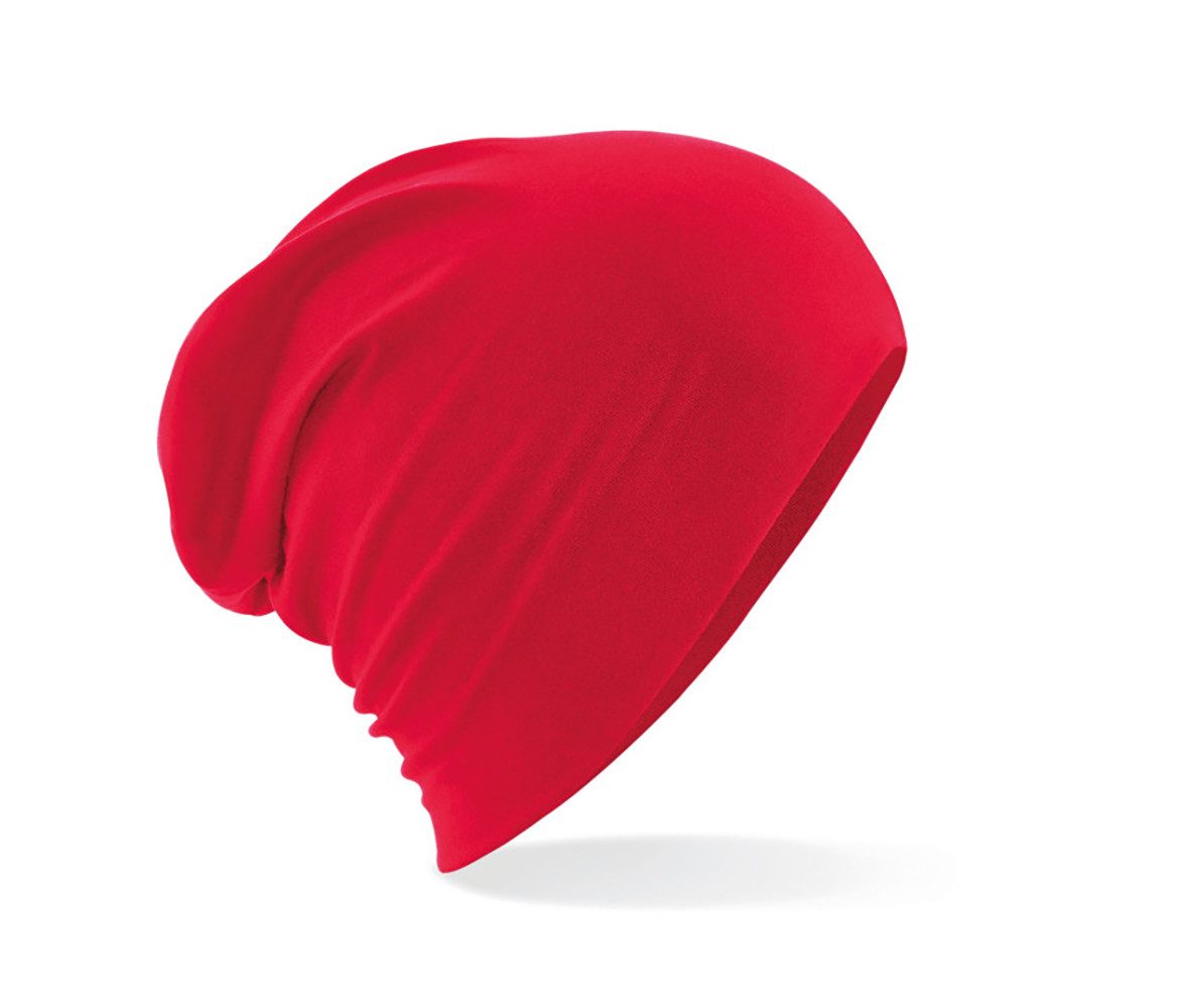 Beechfield® Beanie Cotton Slouch Beanie Hemsedal (Spar Set, 2er Pack) Leichte Beanie Mütze