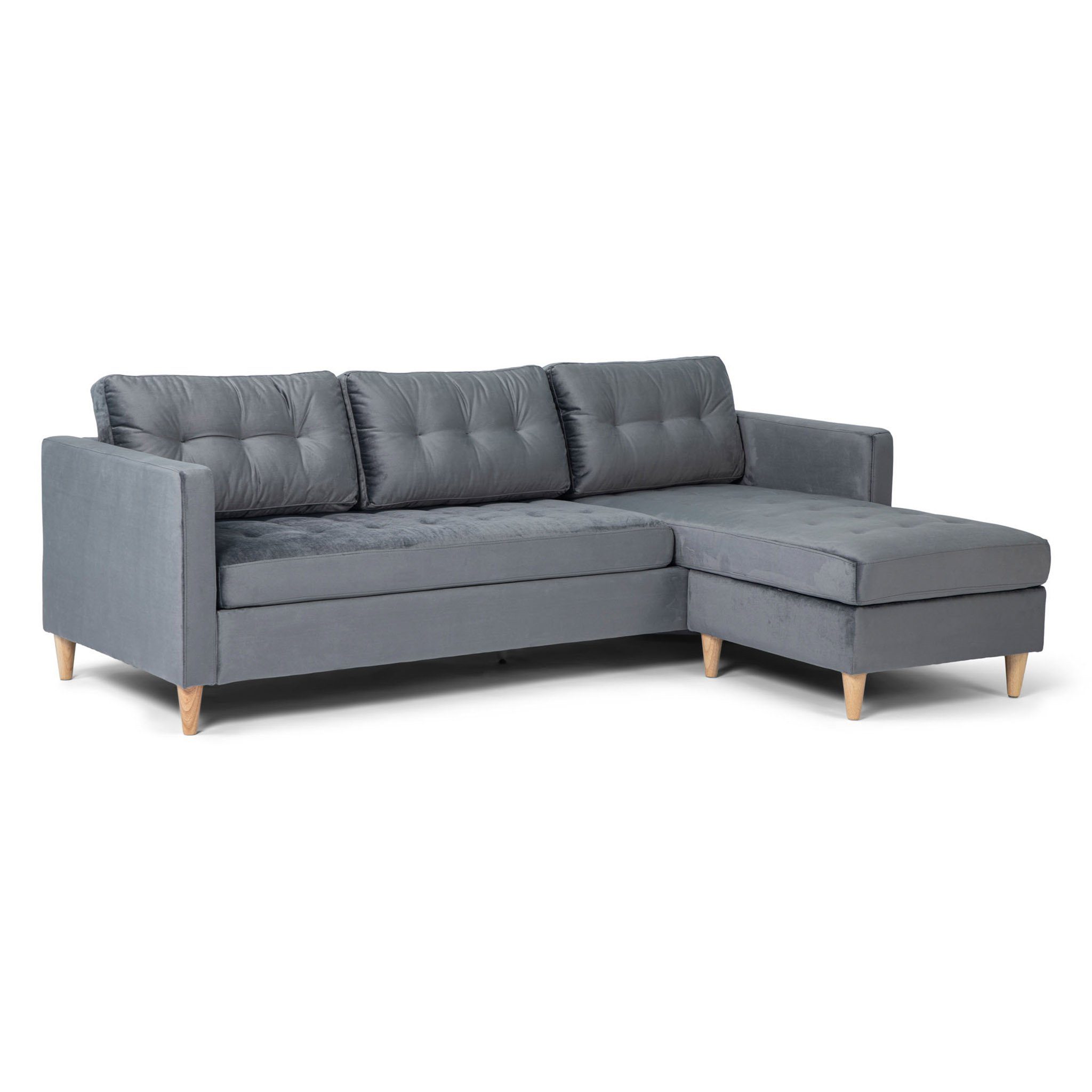 ebuy24 Sofa Marino Chaiselongue rechts links ge, Teile oder 1 Sofa BA3