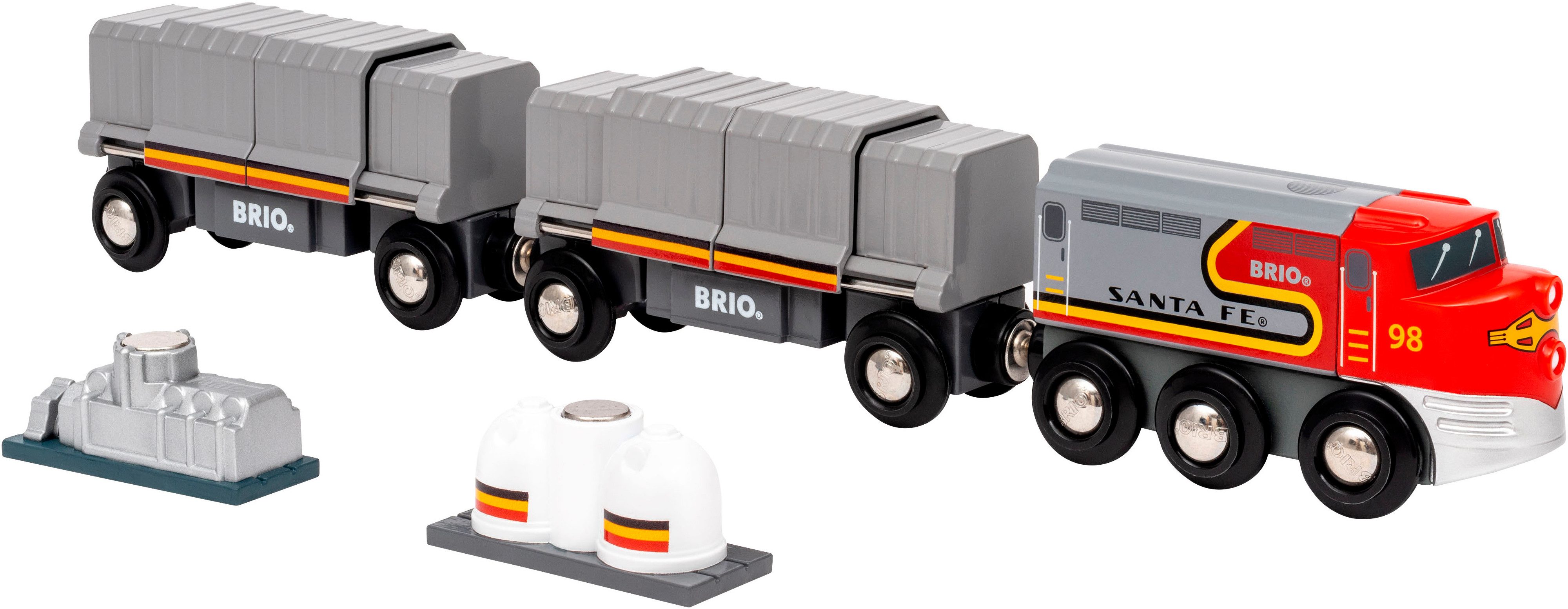 BRIO® Spielzeug-Eisenbahn BRIO® WORLD, Santa Fe Zug, FSC® - schützt Wald günstig online kaufen