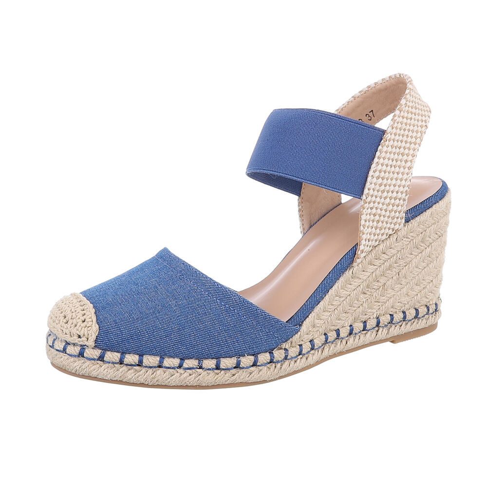 Damen Boho/Hippie Keilsandalette