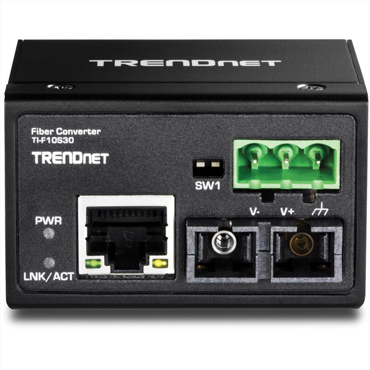 Medienkonverter Netzwerk-Switch TI-F10S30 Trendnet