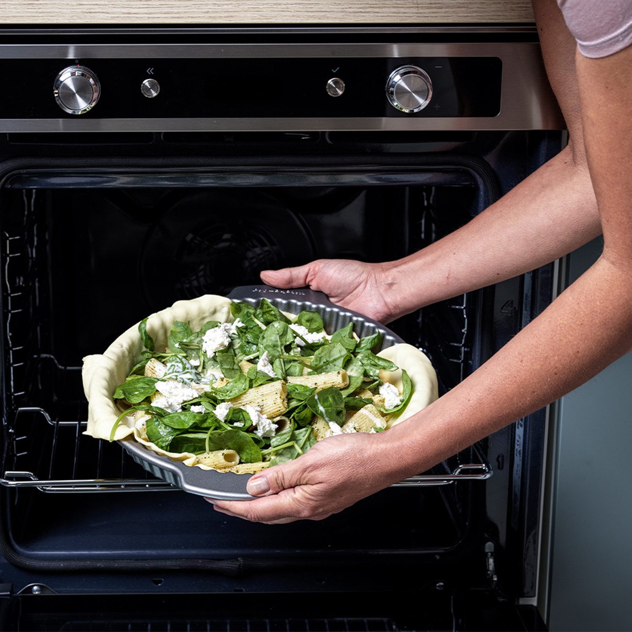 KitchenAid Backform Metal Bakeware (CC003301-001), antihaftbeschichtete Stahlblechform bis 230 Grad spülmaschinenfest