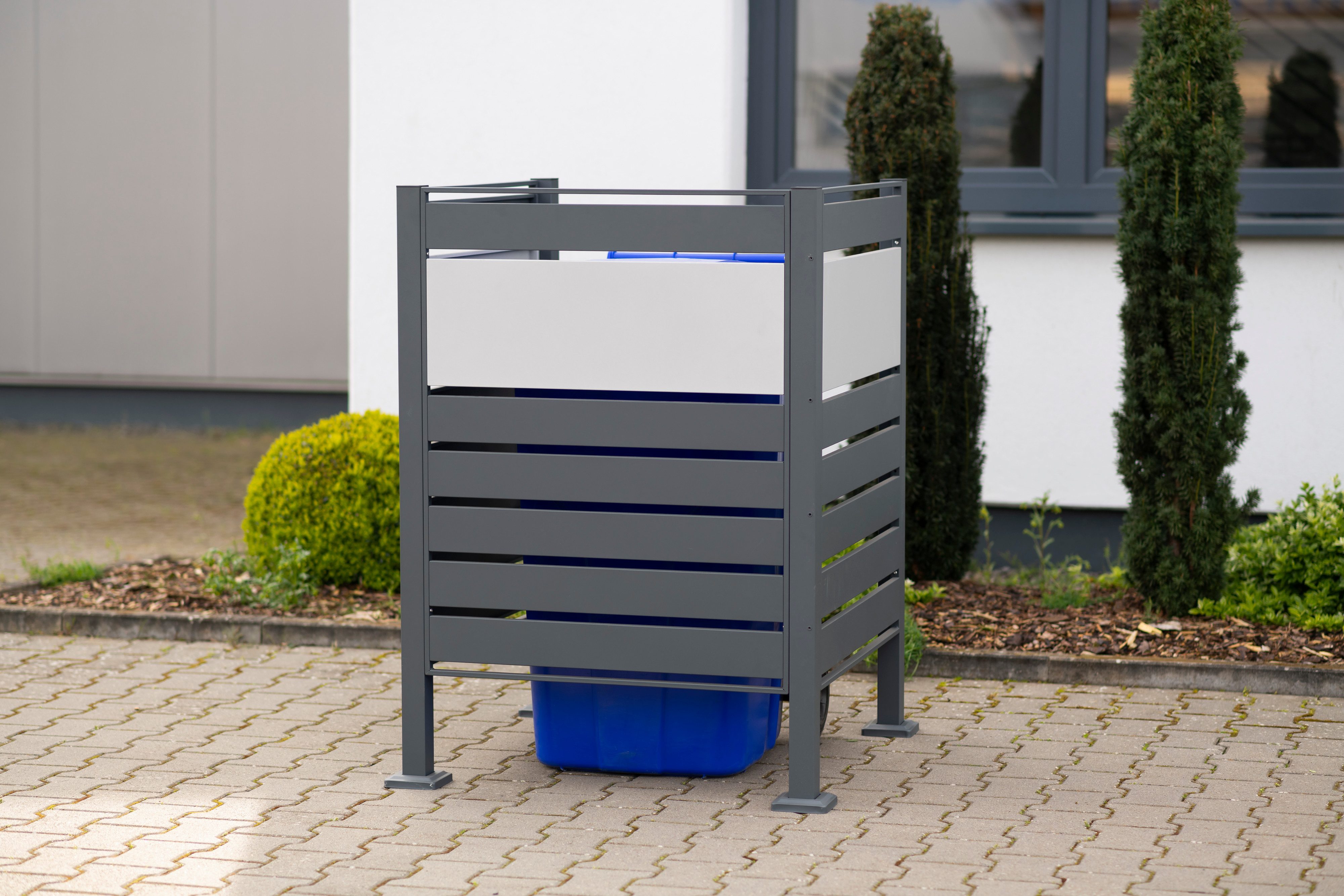 WESTMANN Mülltonnenbox Planum, Mülltonnenverkleidung & Sichtschutz