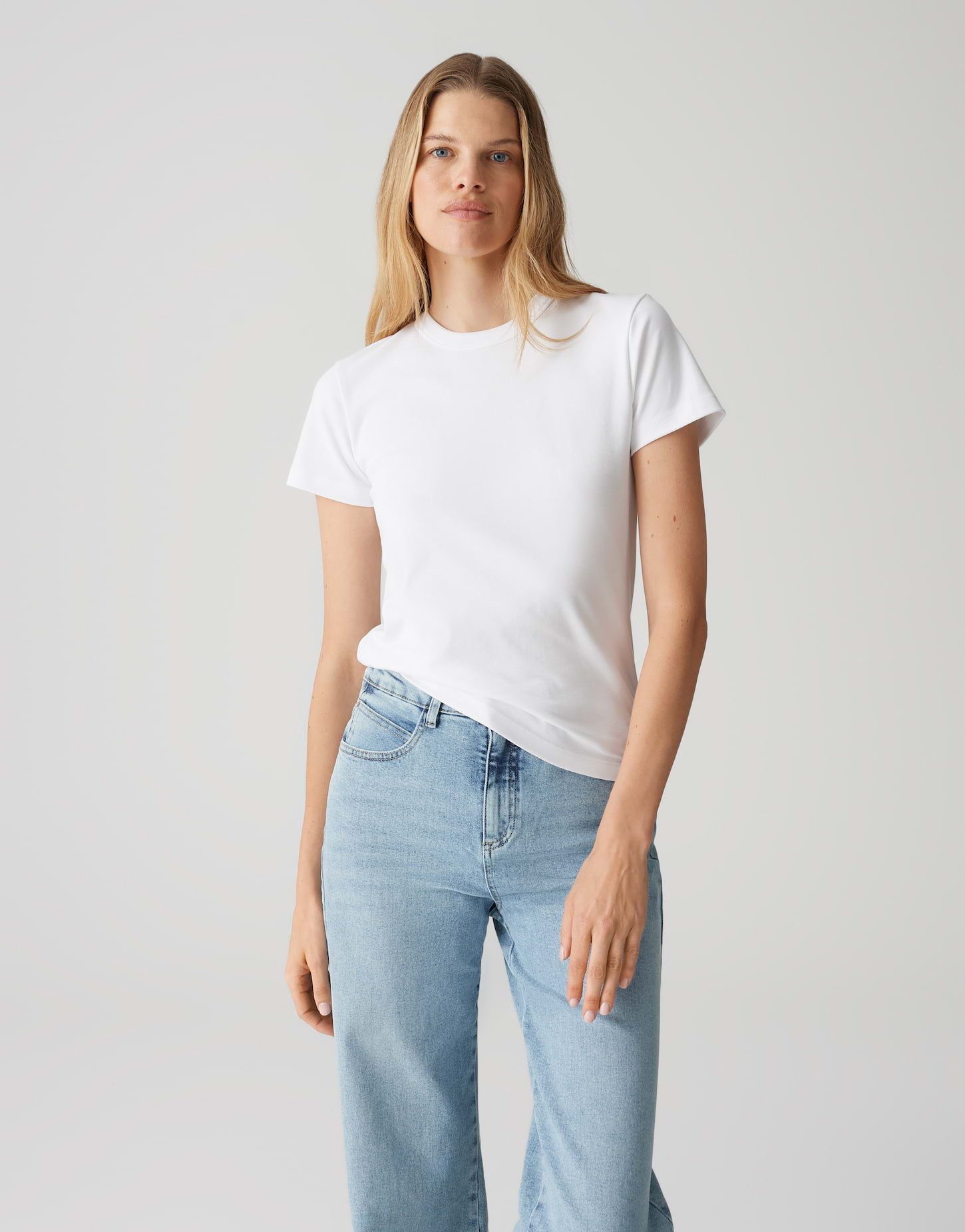 OPUS T-Shirt T-Shirt SAMUN Slim aus BCI Cotton Mix günstig online kaufen