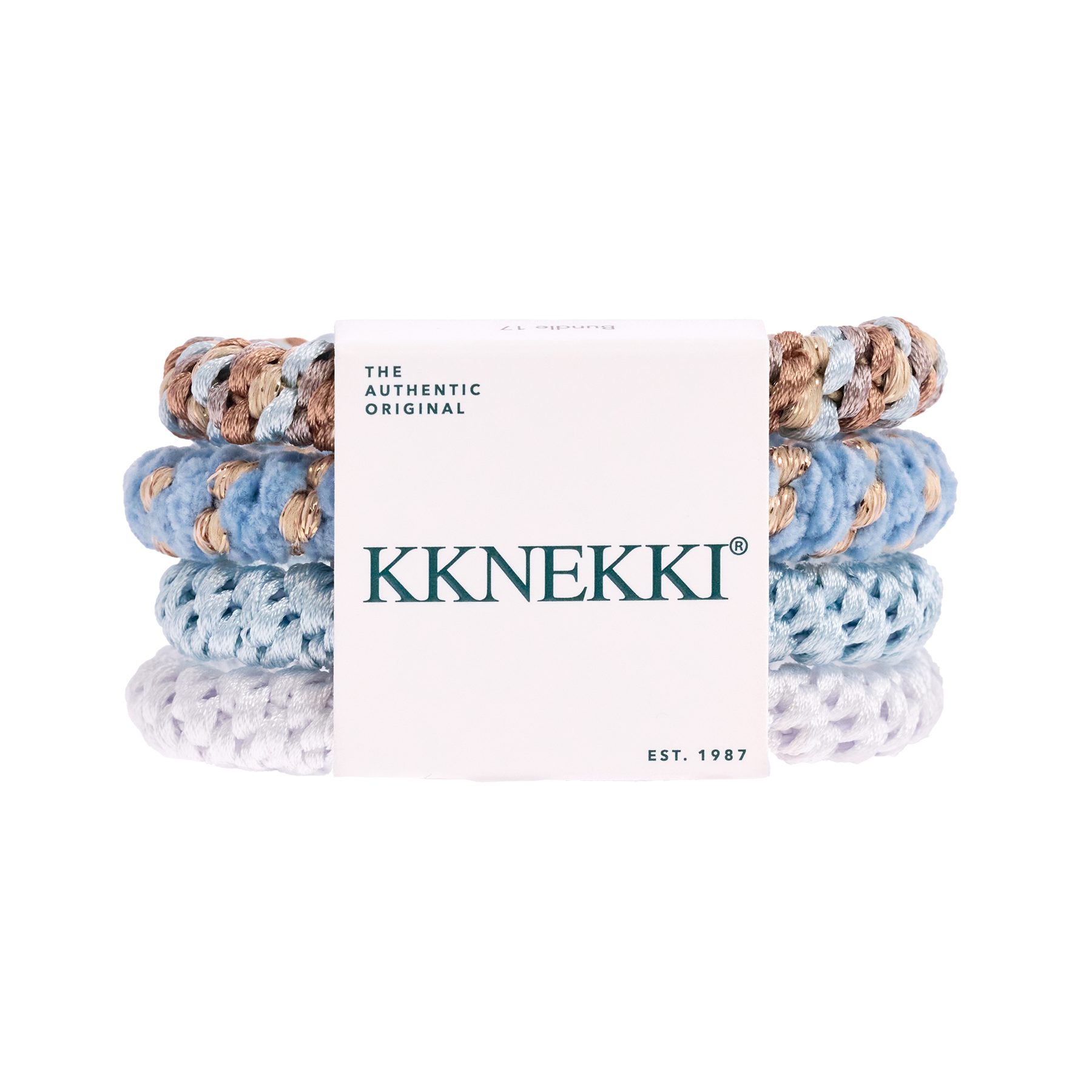 KKNEKKI Haargummi Original Hair Ties - 4er Bundle
