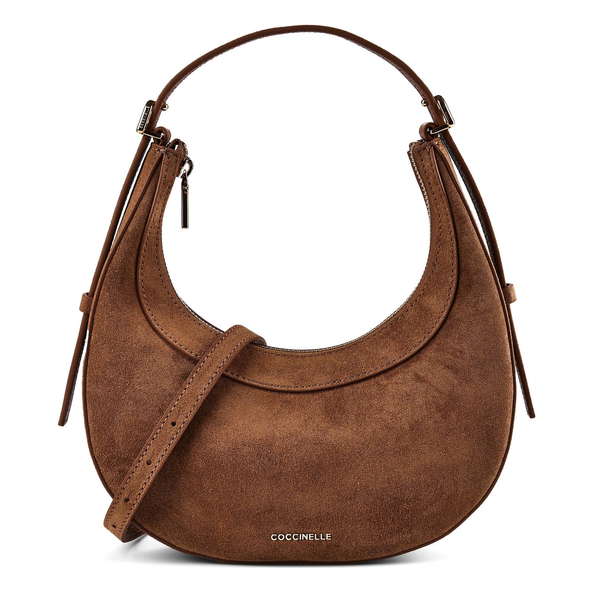 COCCINELLE Schultertasche Whisper, Leder