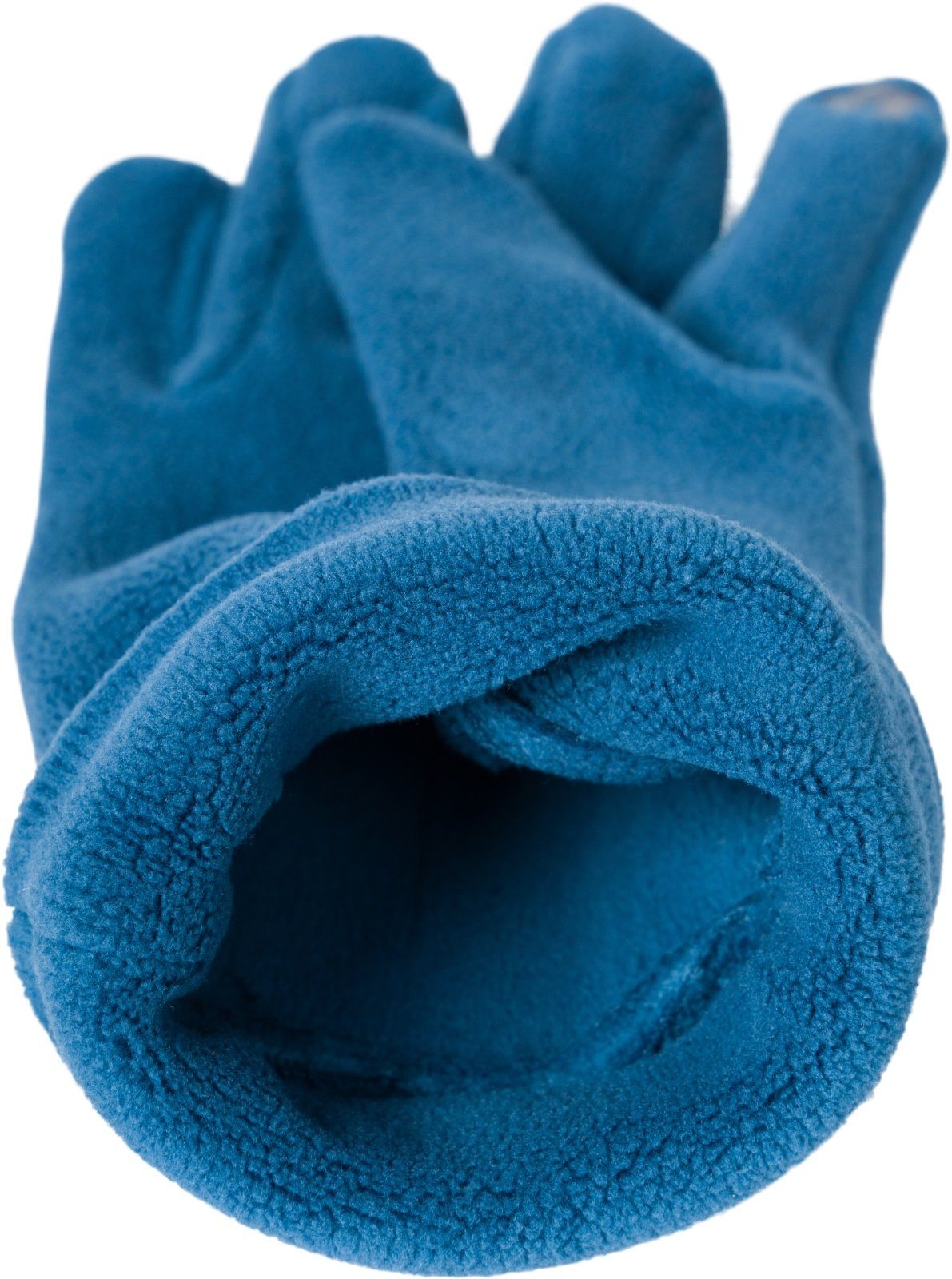 styleBREAKER Handschuhe Petrol Fleecehandschuhe Einfarbige Fleece Touchscreen