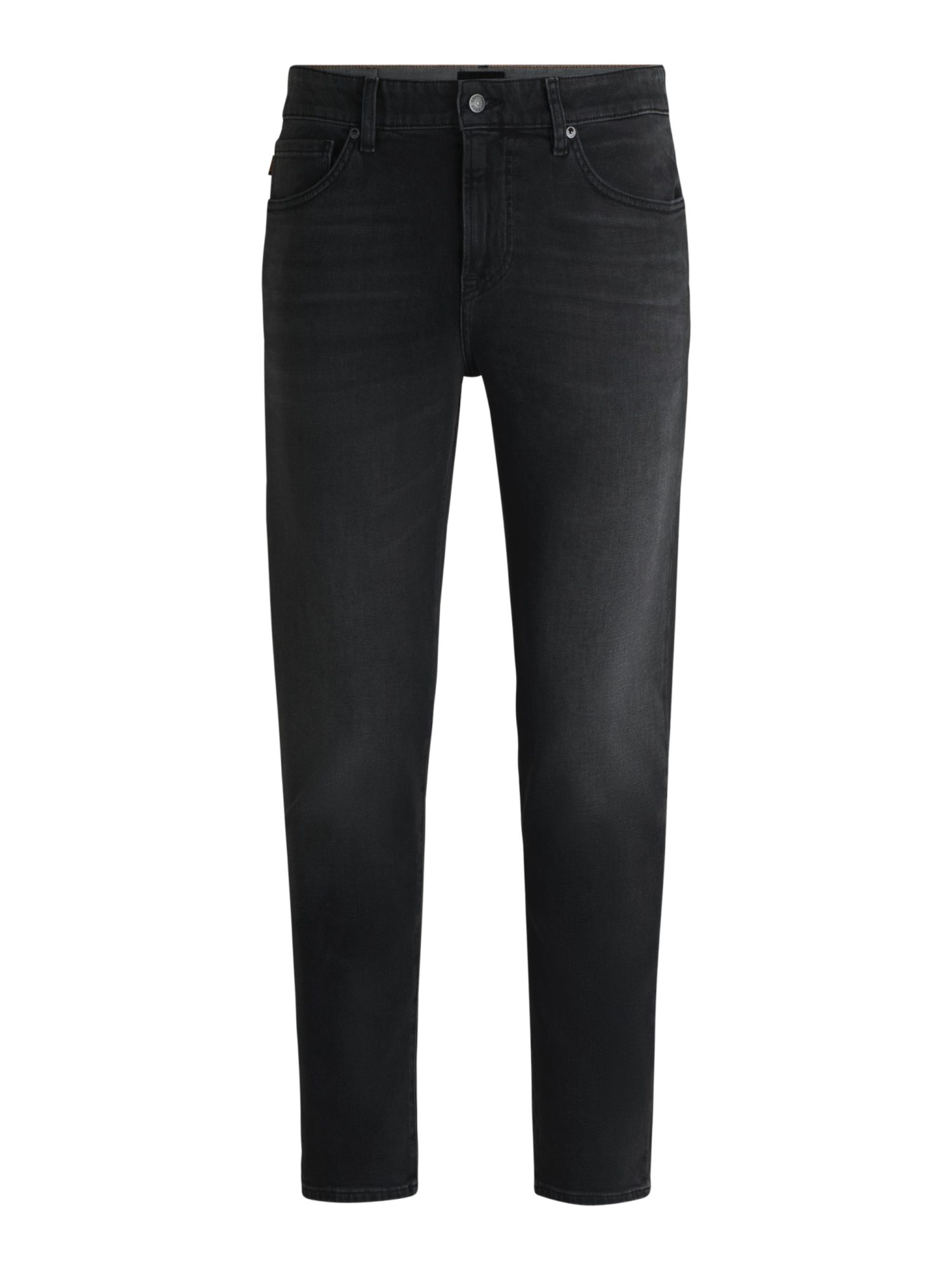 BOSS ORANGE 5-Pocket-Jeans BOSS Men Orange schwarz,Casual,Baumwolle,Unifarben,Tapered Fit,Mittel