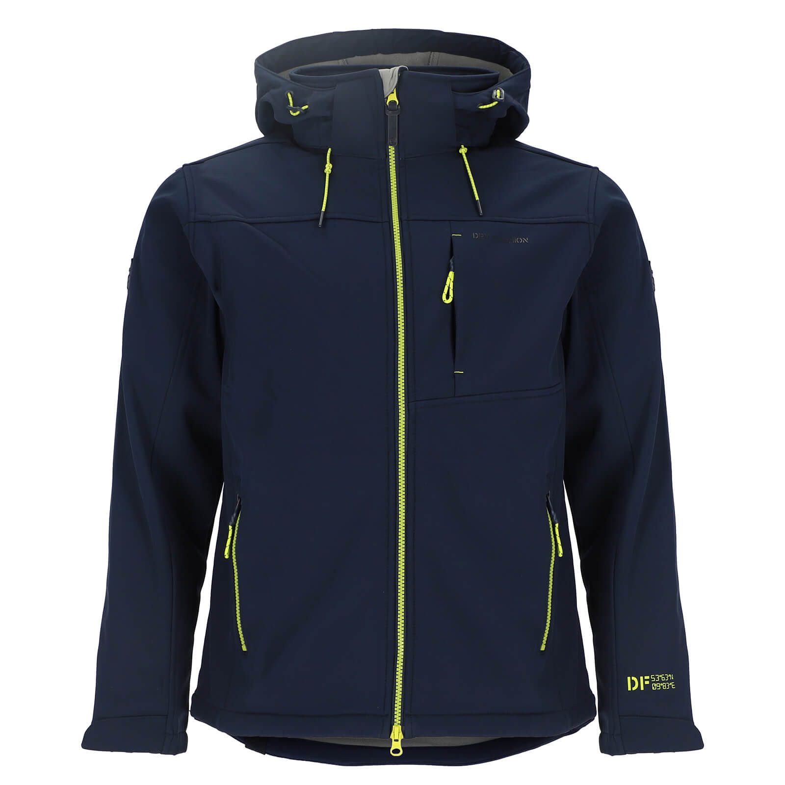 Softshelljacke Amrum Herren Jacke Softshell Fleece-Innenfutter - Outdoor-Jacke Modern