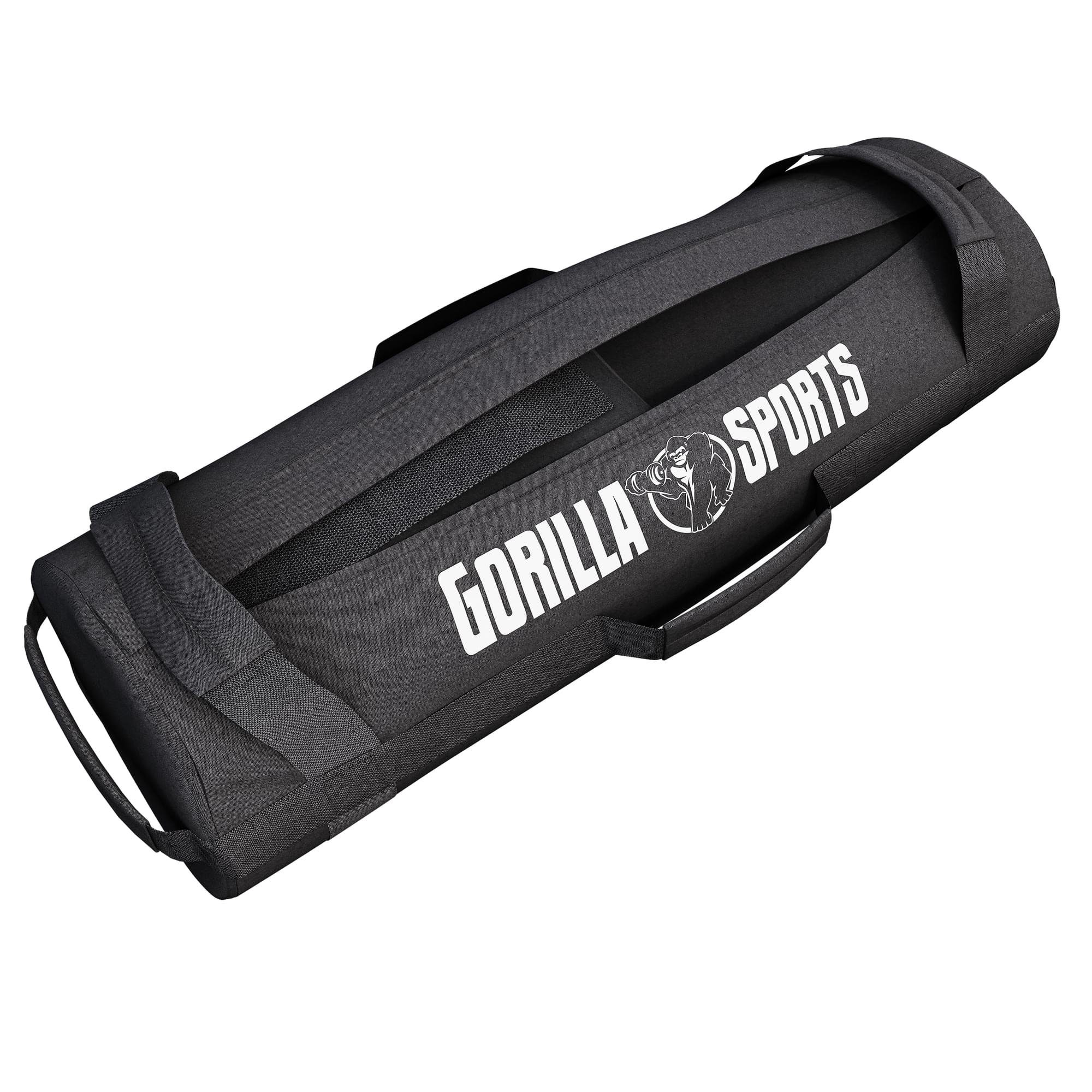GORILLA SPORTS Gewichtssack Power Bag - 20 kg / 30 kg, mit 6 Griffen - Sandsack, Sandbag, Gewichte | Gewichtssäcke
