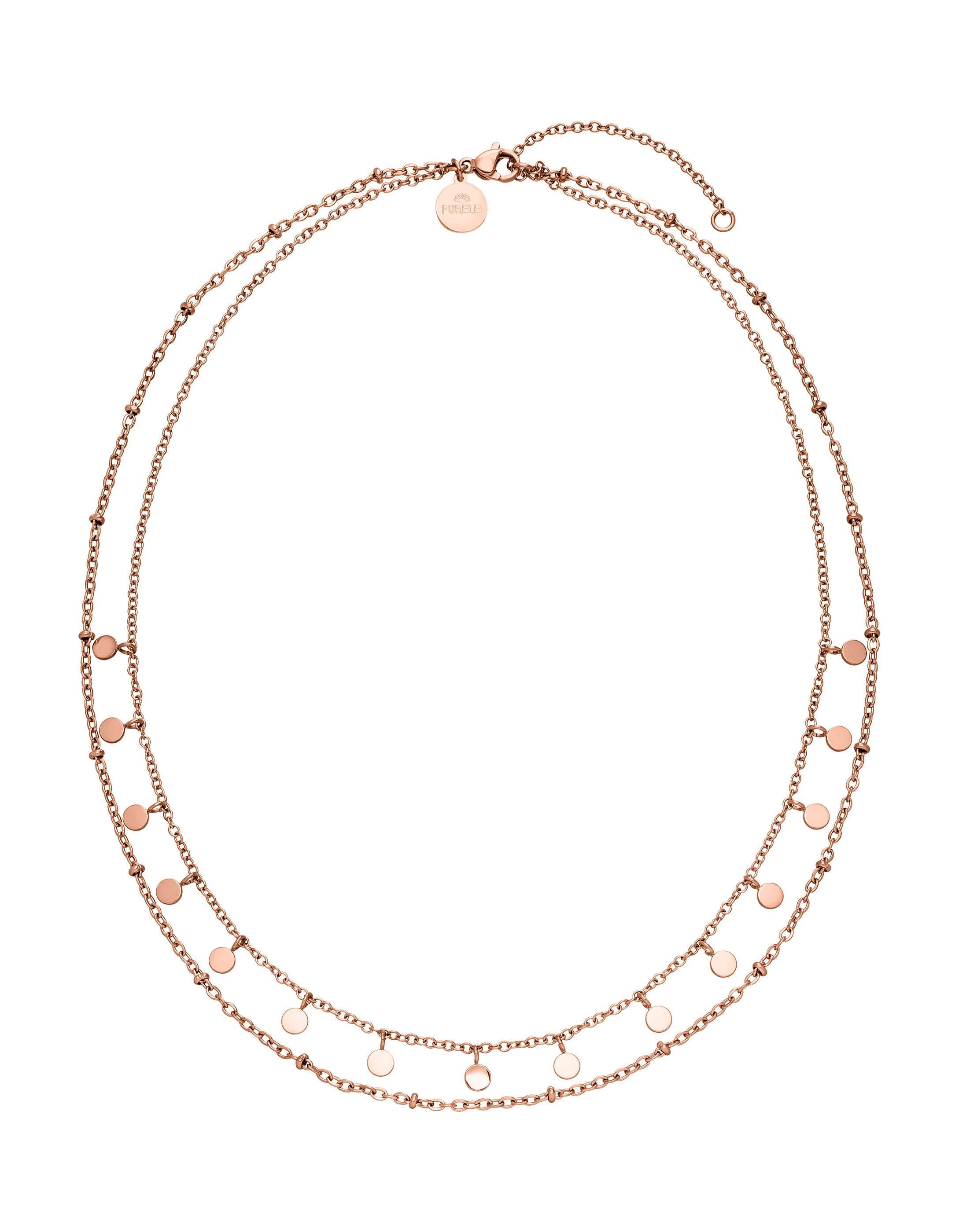 Purelei Kette mit Anhänger Plain (Kette mit Anhänger, 1-tlg) günstig online kaufen