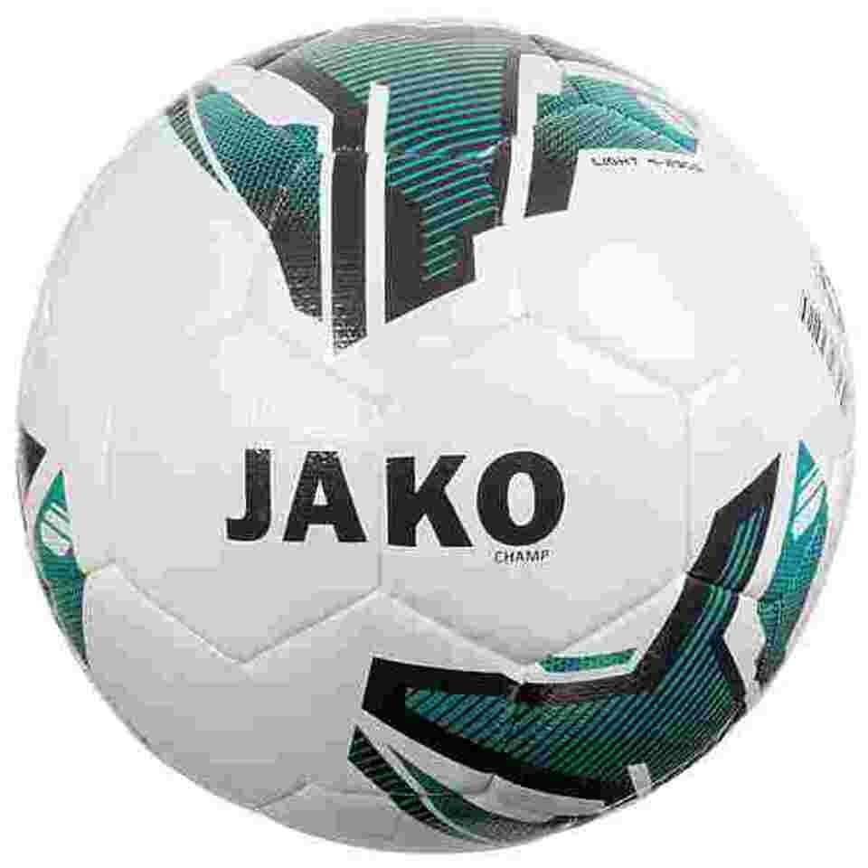 Jako Fußball 24 weiß/türkis/anthrazit-290g