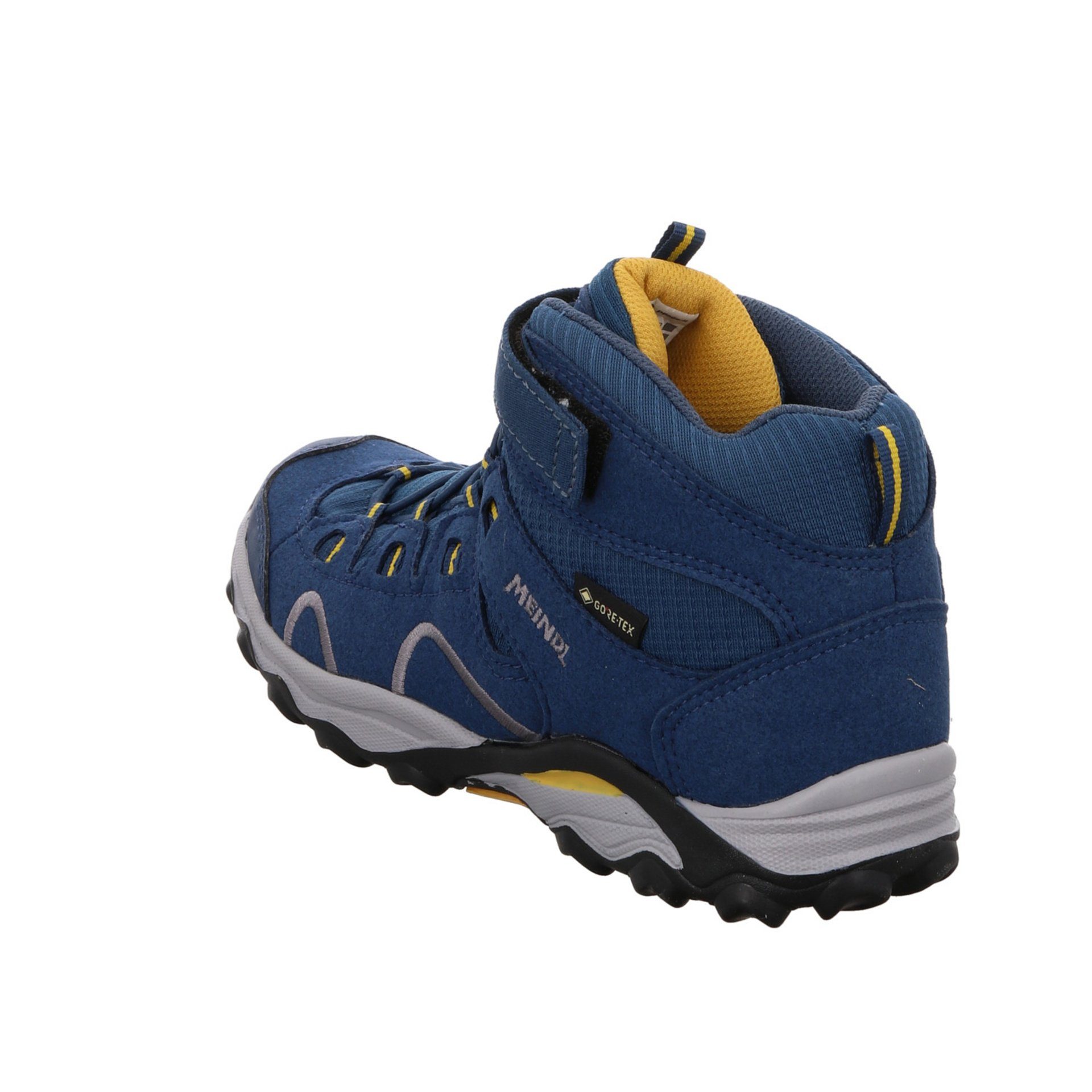 Meindl Jungen Schnürhalbschuhe Synthetikkombination Lucca Mid Outdoorschuh GTX darkblue Outdoorschuh