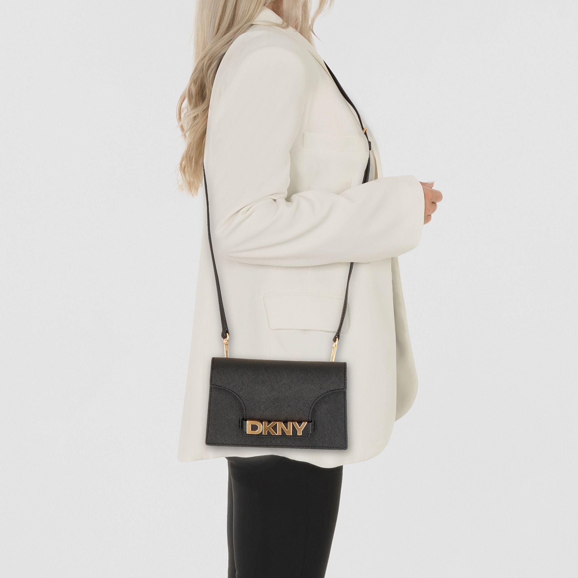 DKNY Umhängetasche Avril, Leder