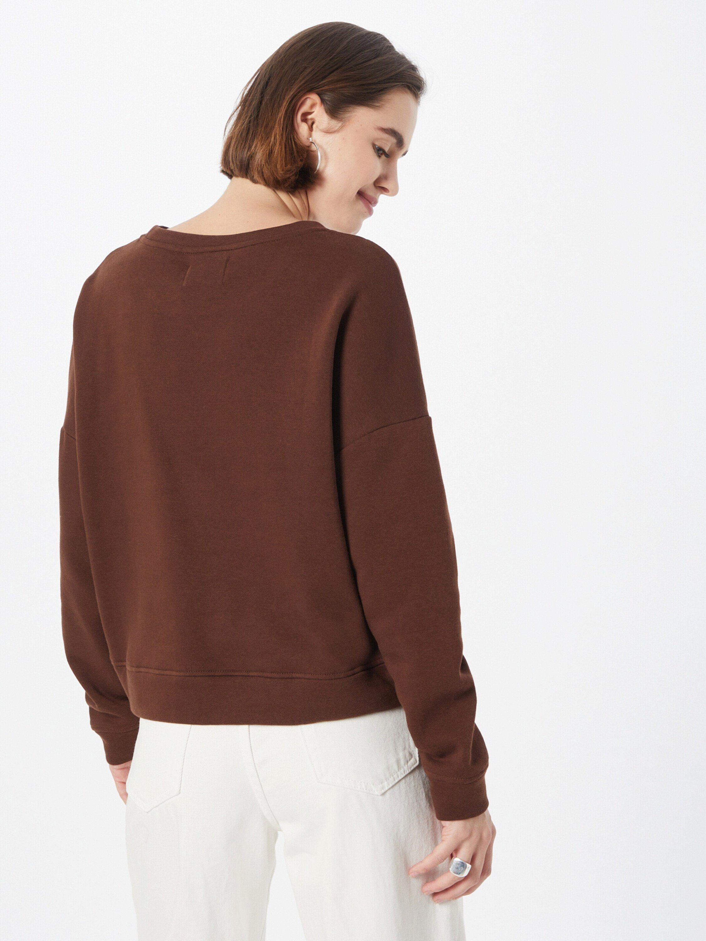 pieces Sweatshirt Chilli (1-tlg) Plain/ohne Details