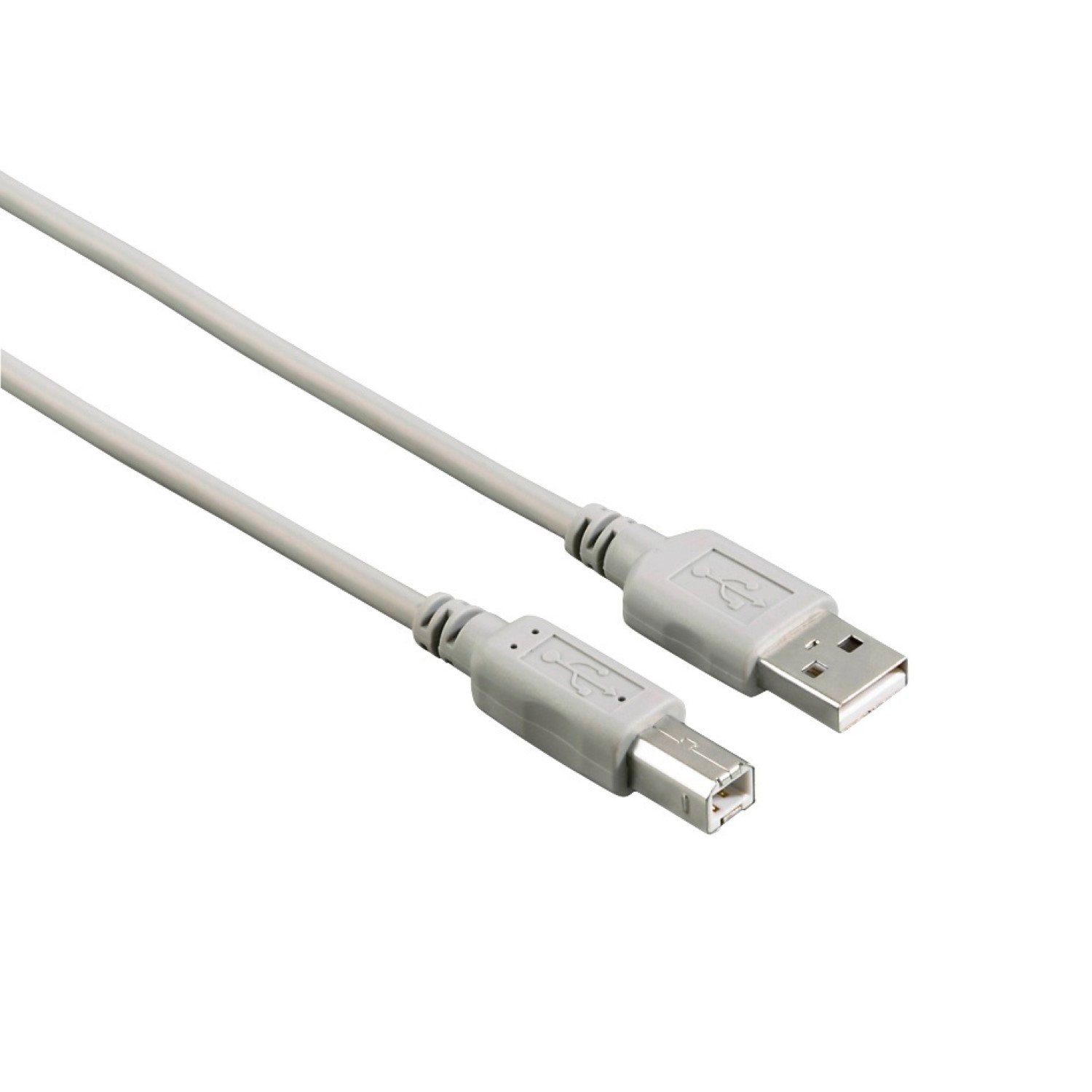 Hama USB-Kabel Anschlusskabel USB 2.0 3m USB-Kabel, USB Typ A,USB Typ A,  Keine (300 cm), USB 2.0, passend für PC, Notebook, Maus, Mouse, Tastatur,  Drucker, Scanner, Webcam, externe Festplatte HDD, etc.
